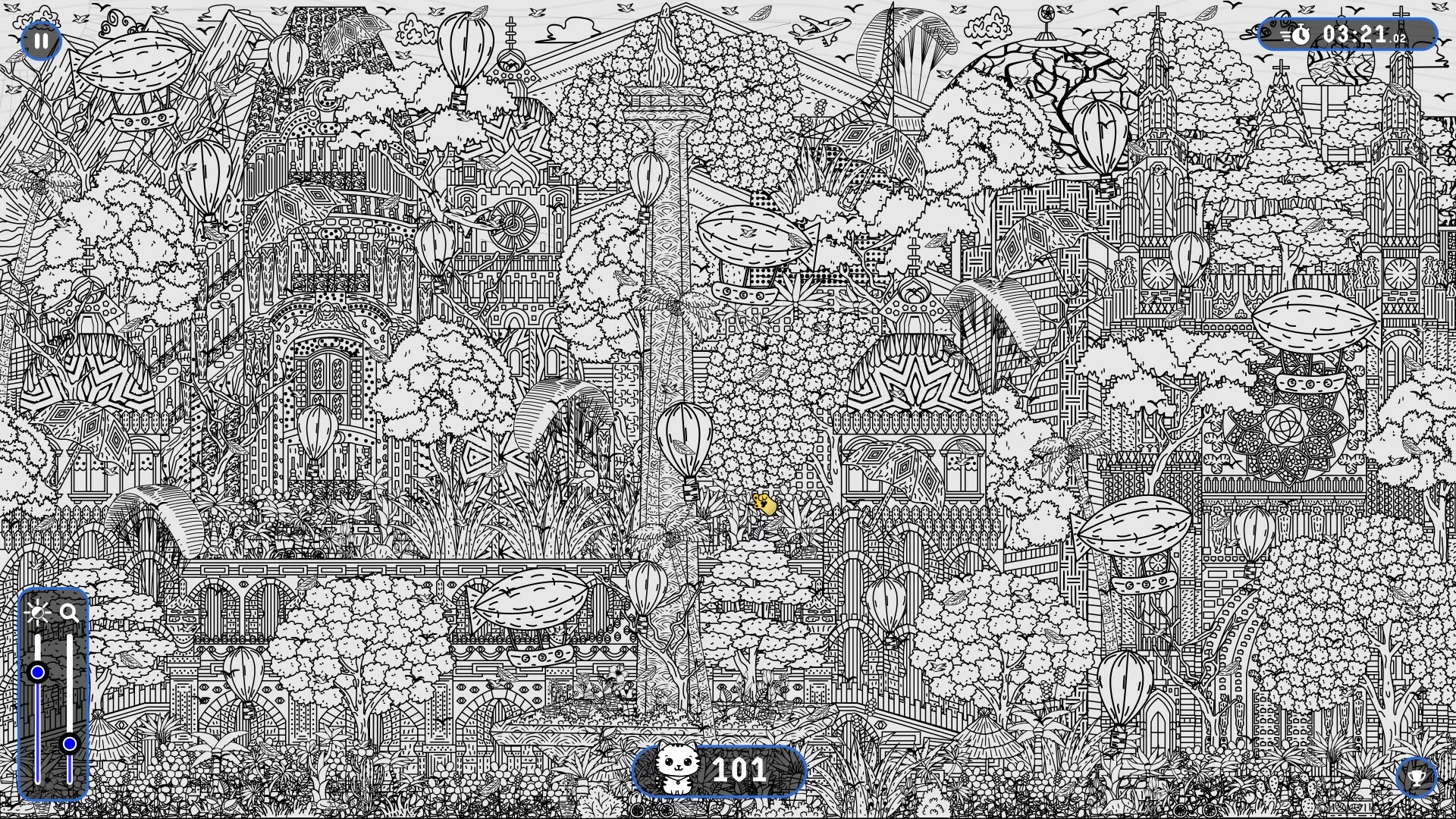 Изображение игры: 101 Cats Hidden in Jakarta