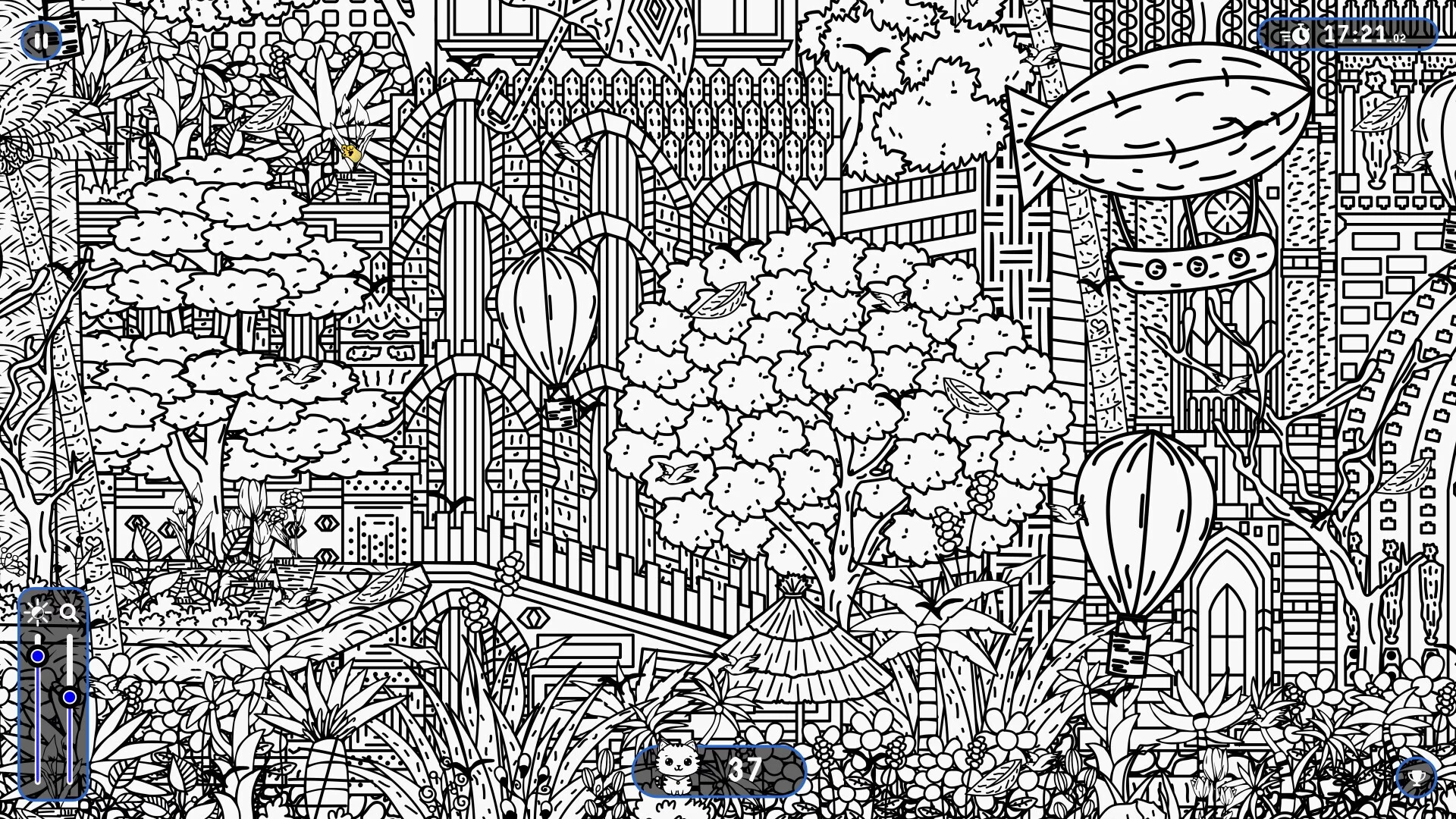 Изображение игры: 101 Cats Hidden in Jakarta