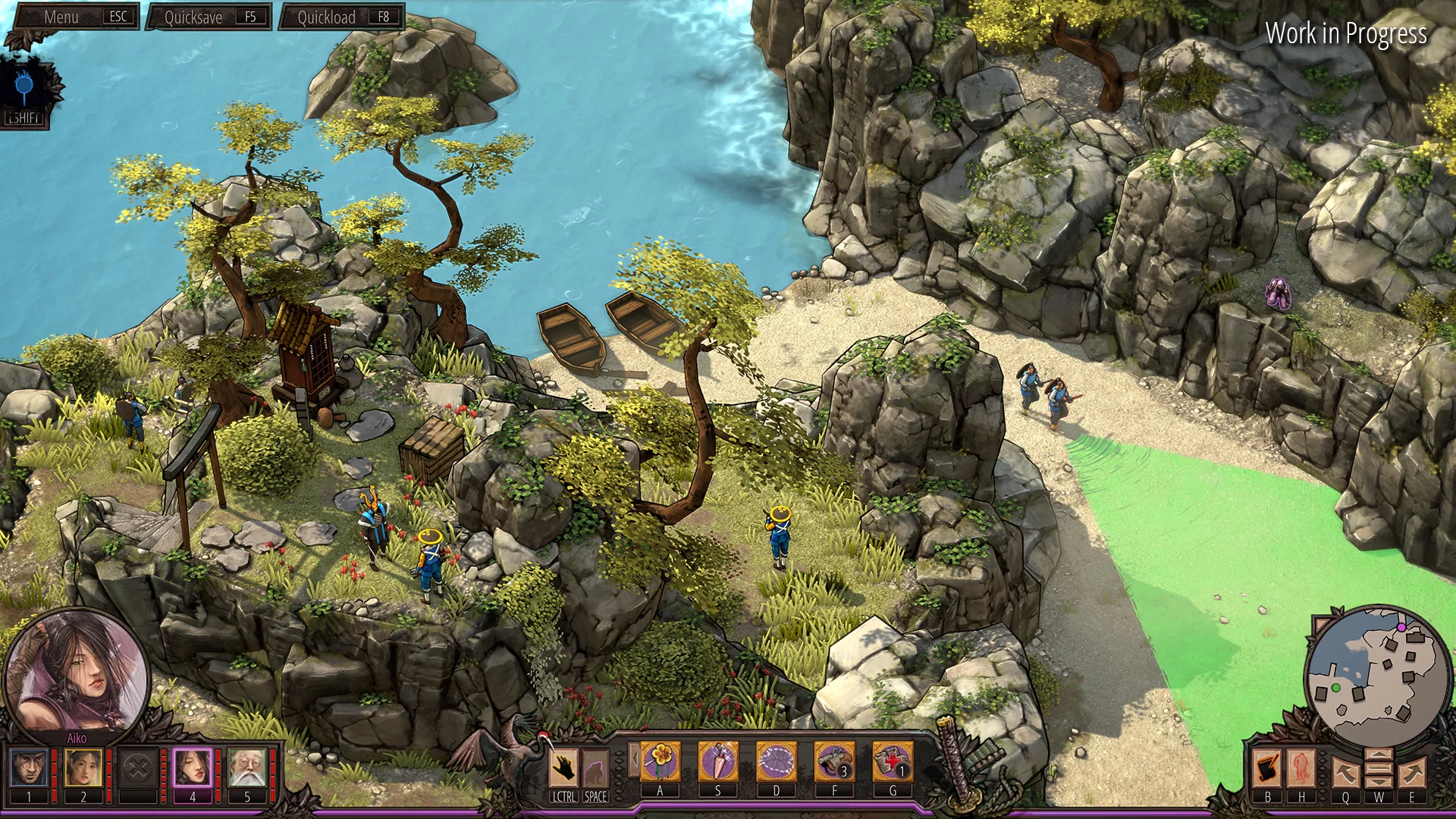 Изображение игры: Shadow Tactics: Blades of the Shogun - Aiko's Choice