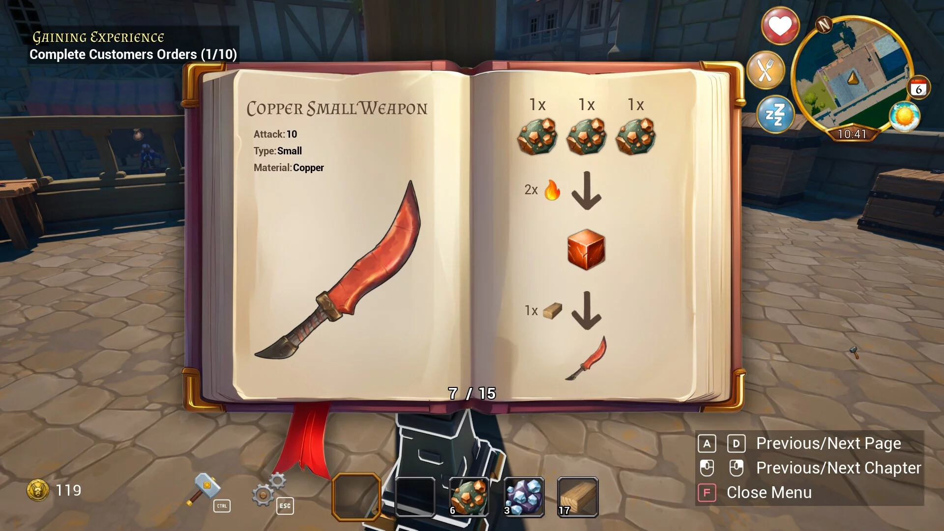 Изображение игры: Heat 'n Hit: The Blacksmith Simulator