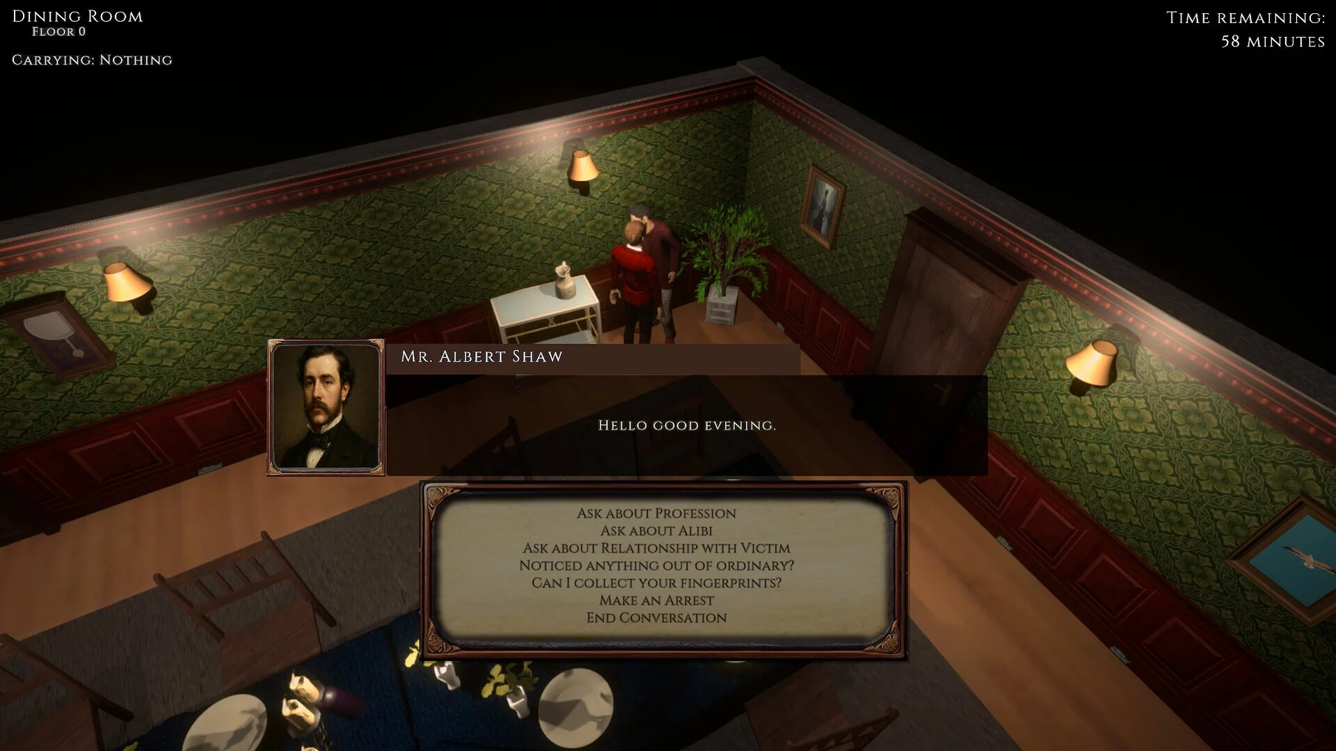 Изображение игры: Death in the Manor