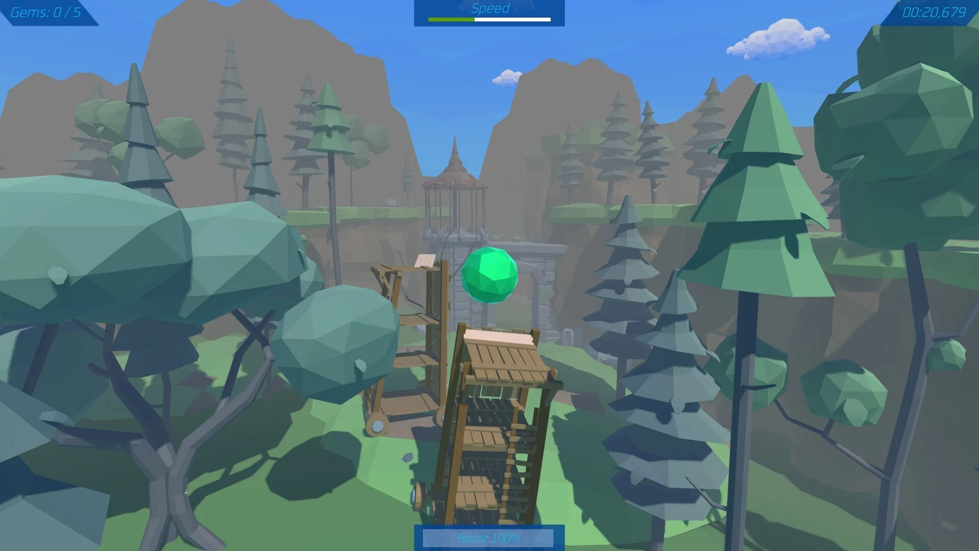Изображение игры: Polyjump