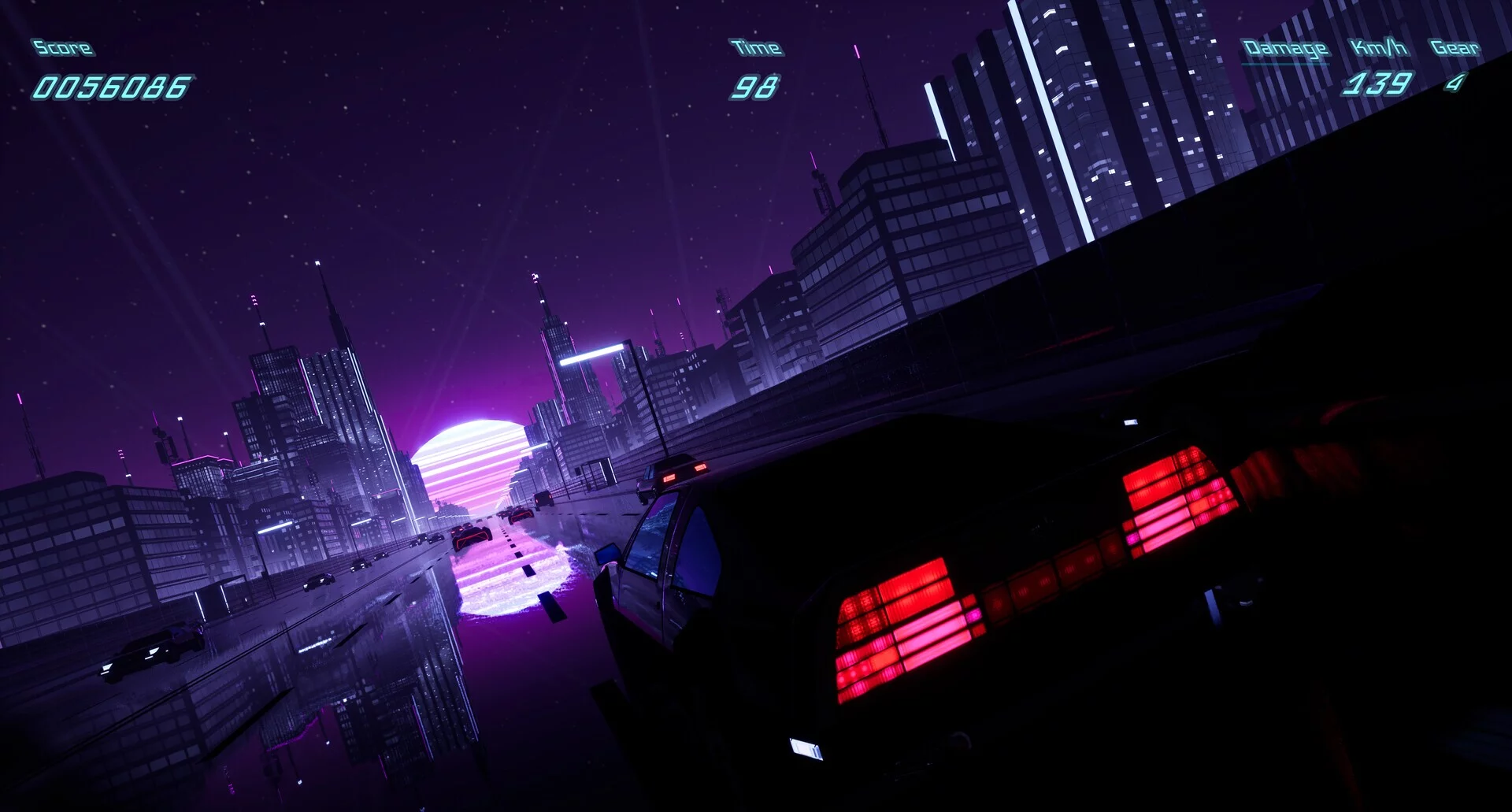 Изображение игры: Neon Highways