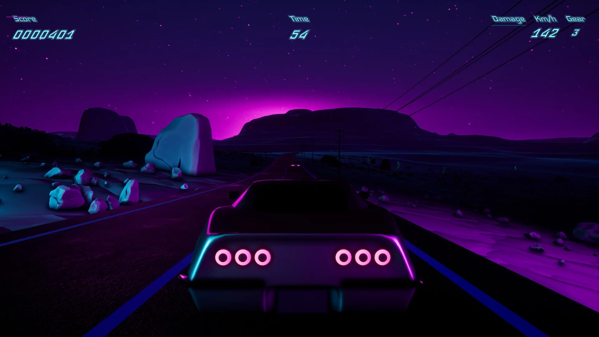 Изображение игры: Neon Highways