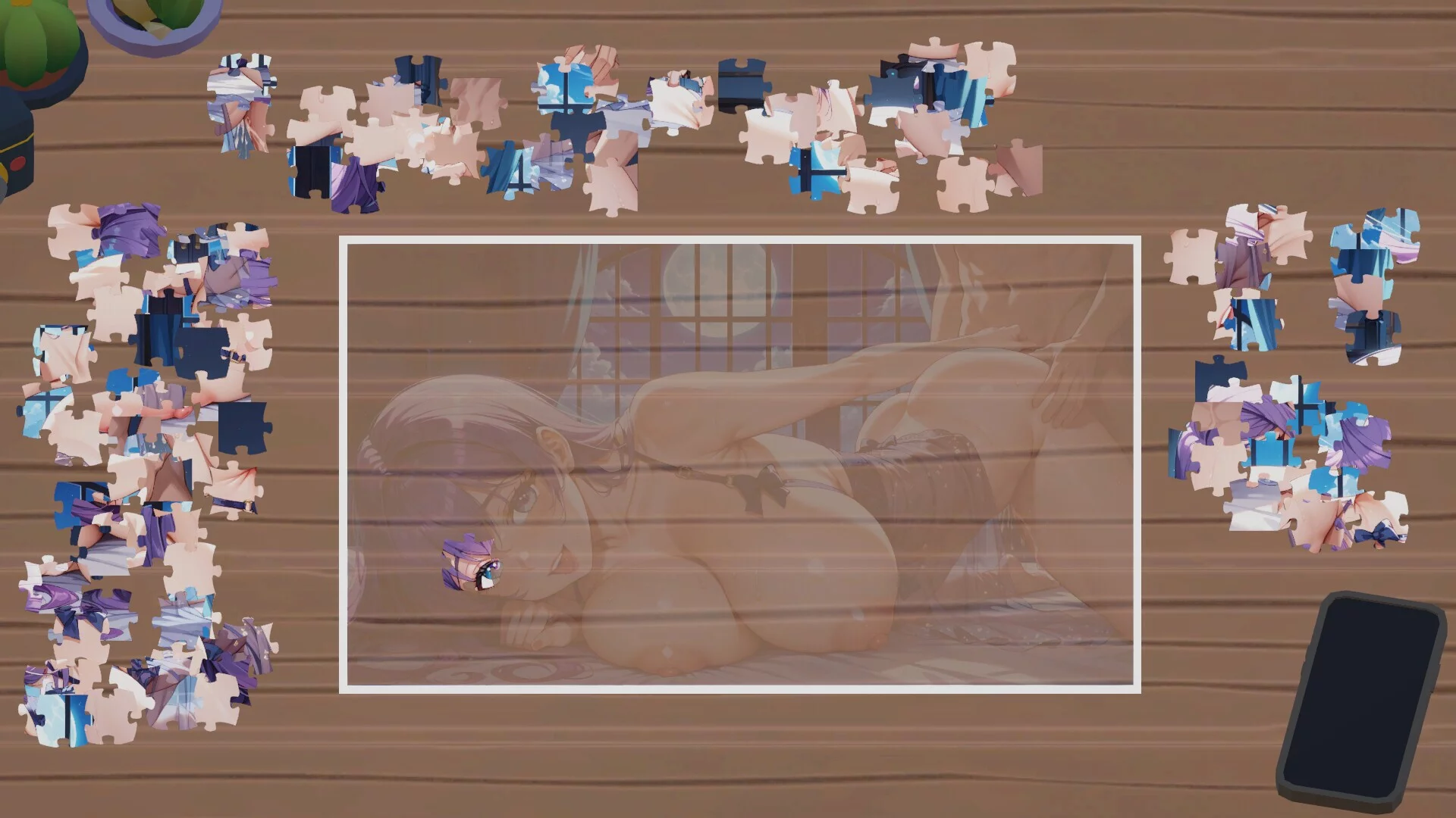 Изображение игры: Where’s My Lewd Jigsaws?