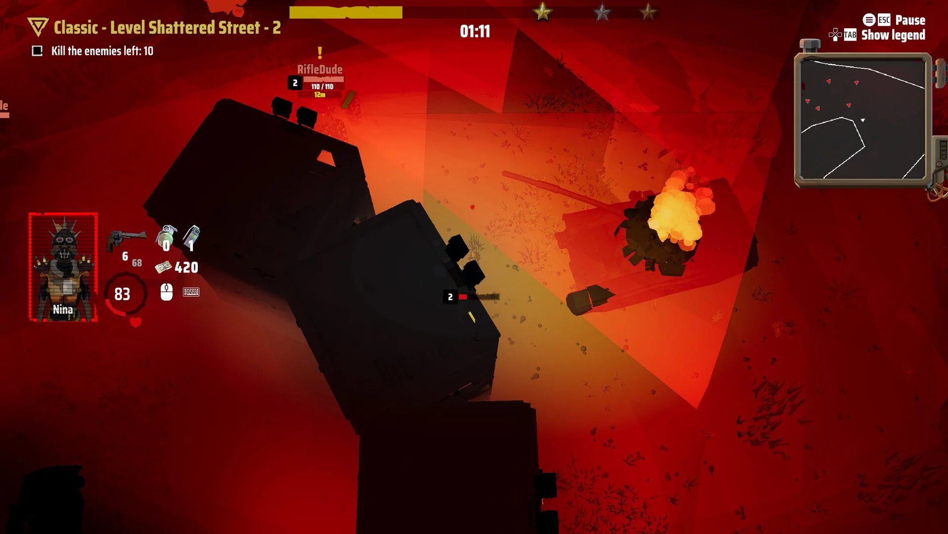 Изображение игры: Poly Frenzy