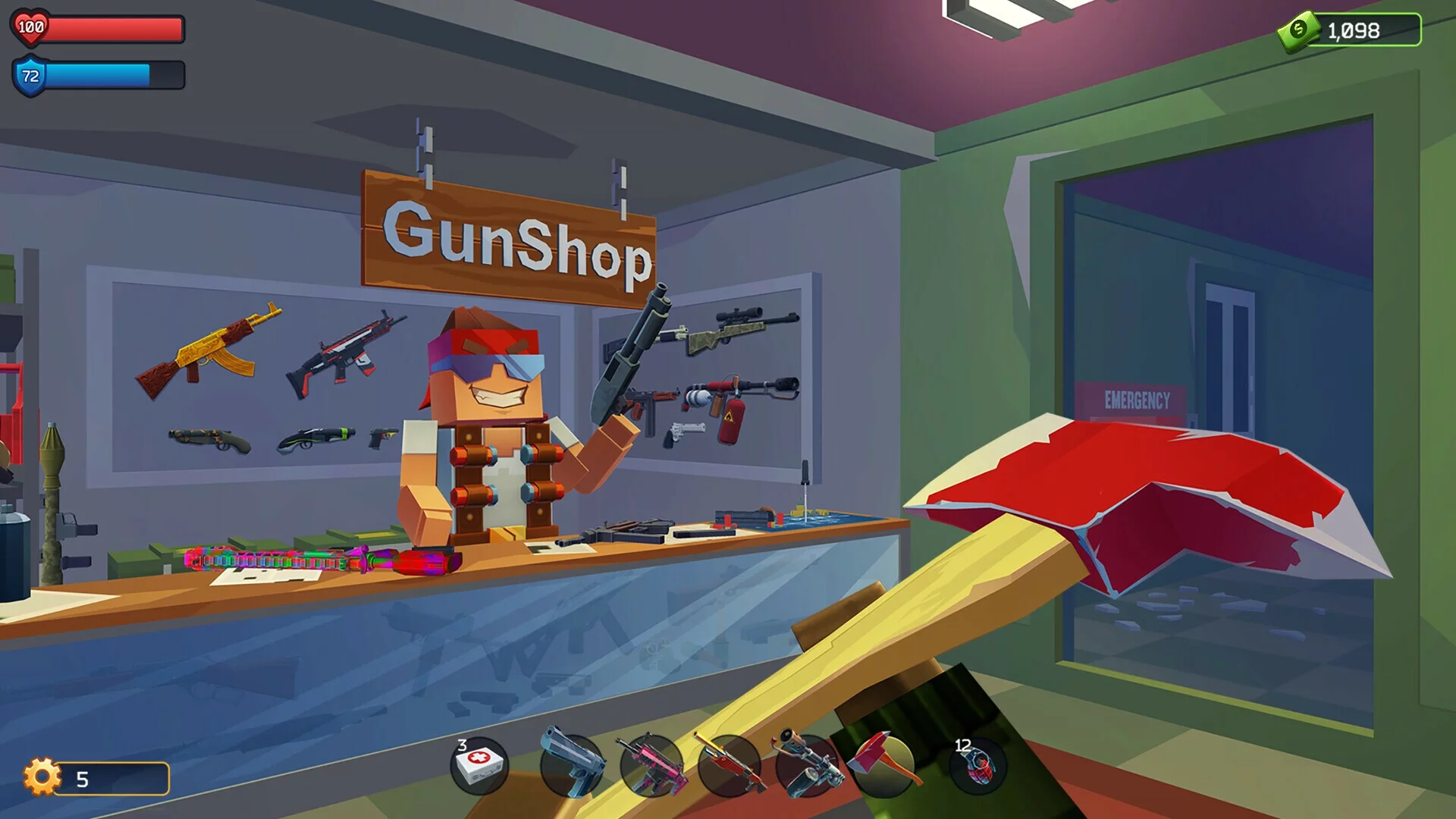 Изображение игры: Pixel Combat: Zombie Shooter