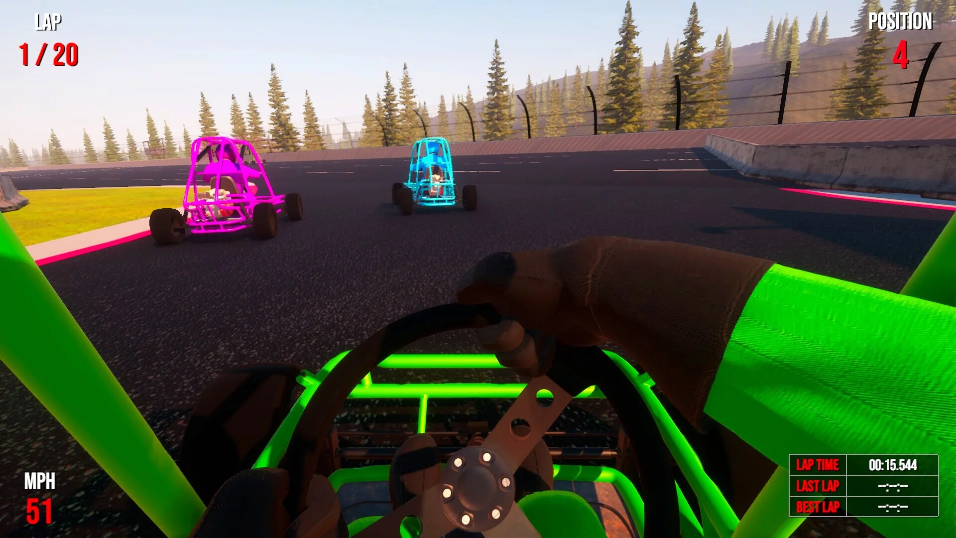 Изображение игры: Go-Kart Racing 3