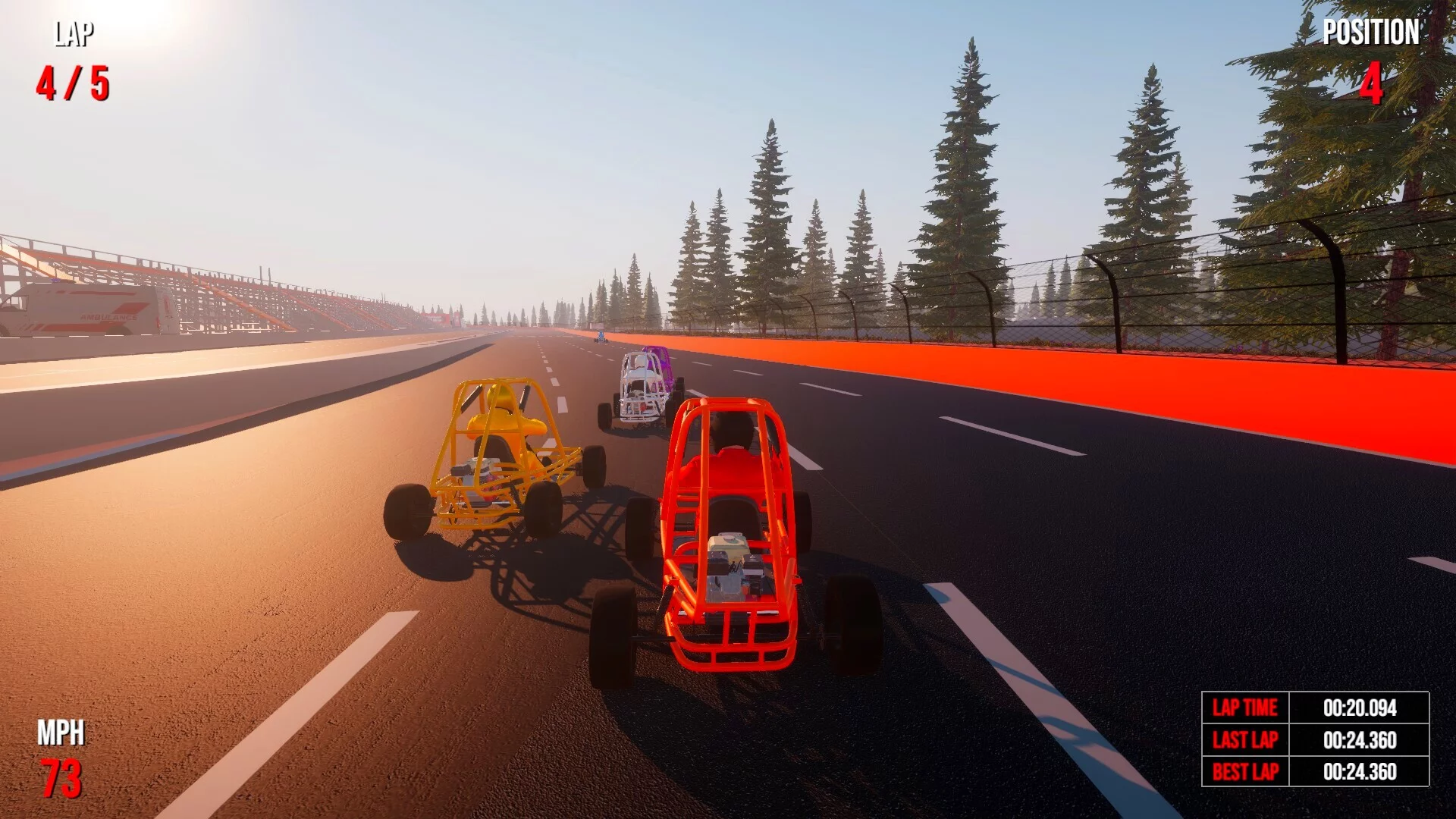 Изображение игры: Go-Kart Racing 3
