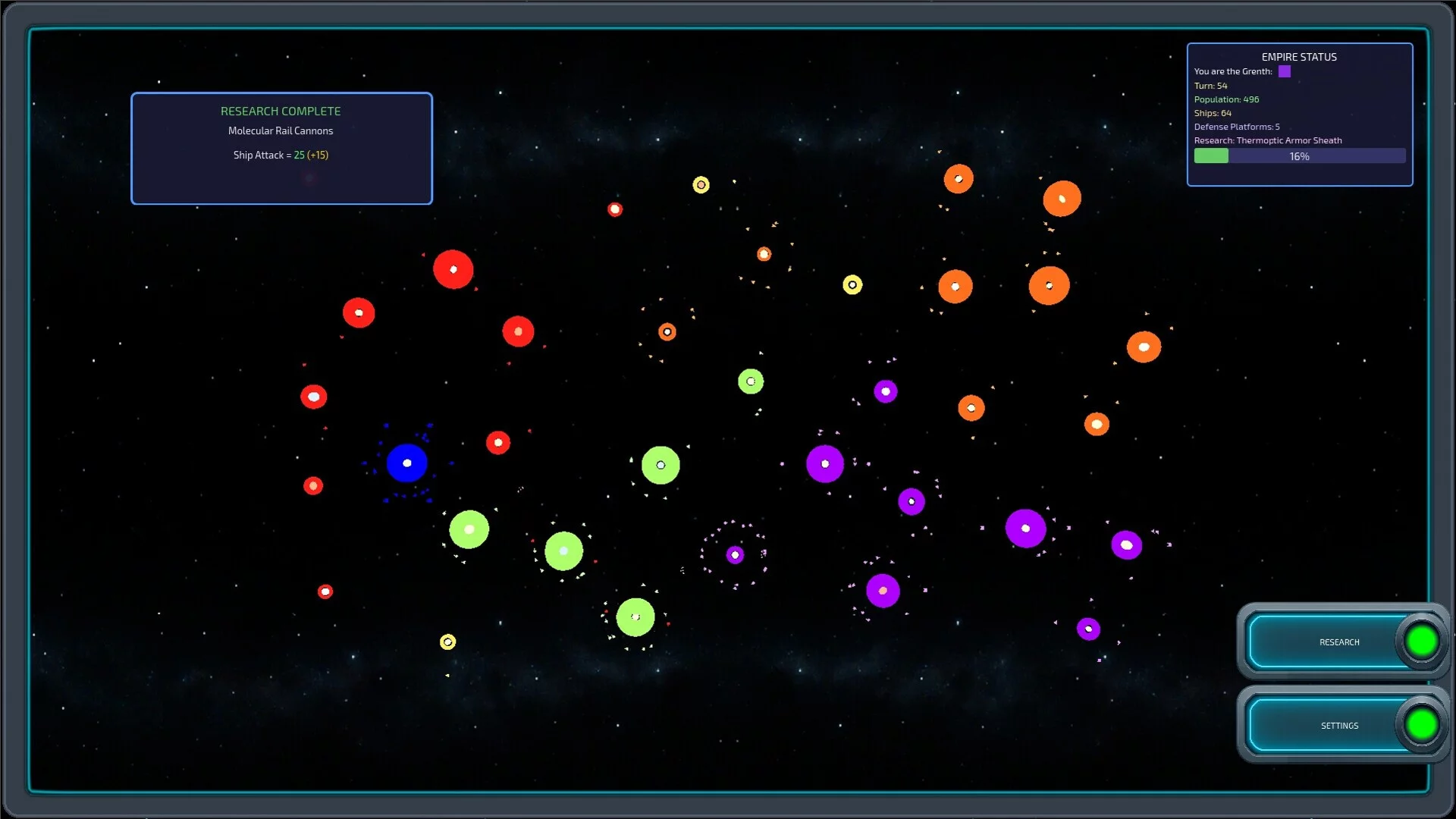 Изображение игры: Orion Wars