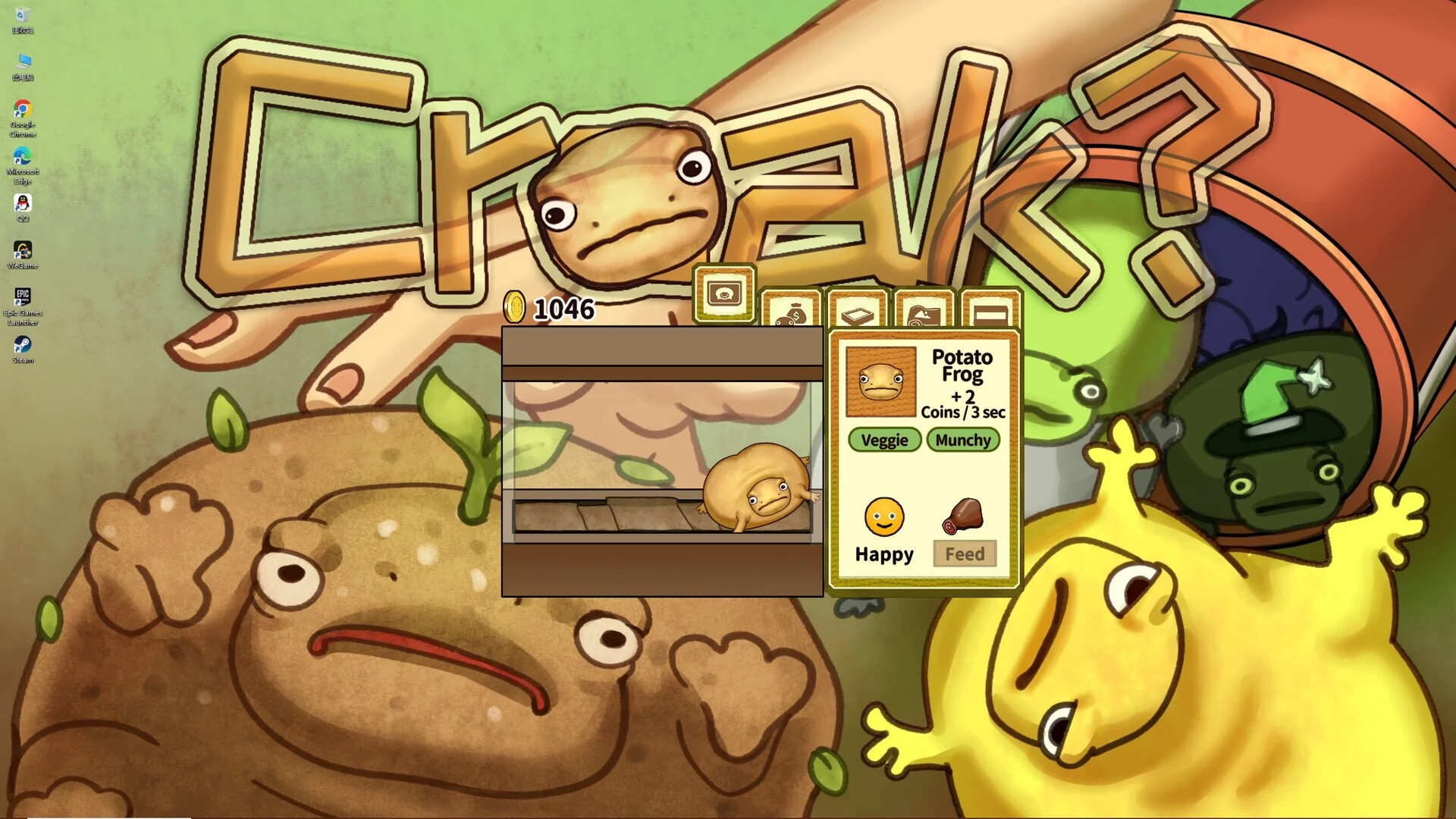 Изображение игры: Croak?