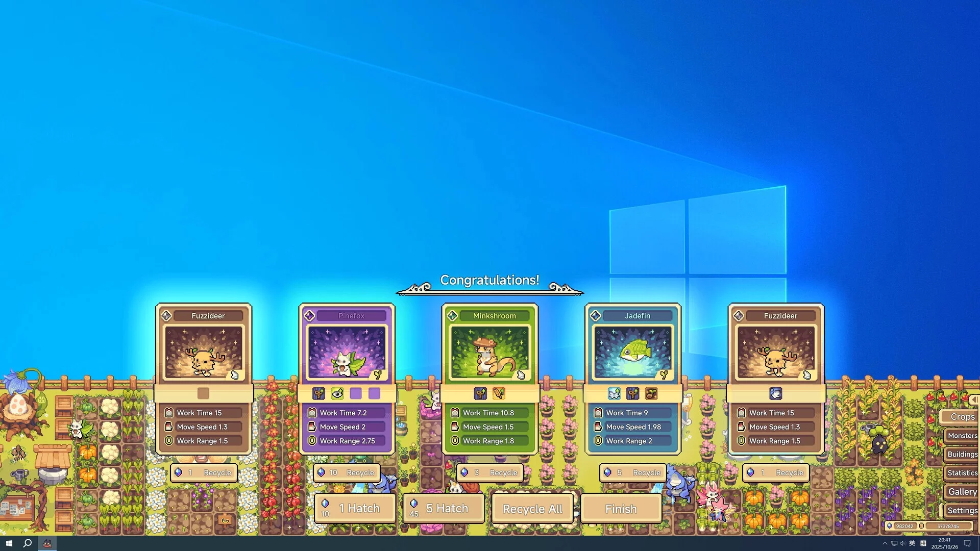 Изображение игры: Your Big, Cute Monster Farm