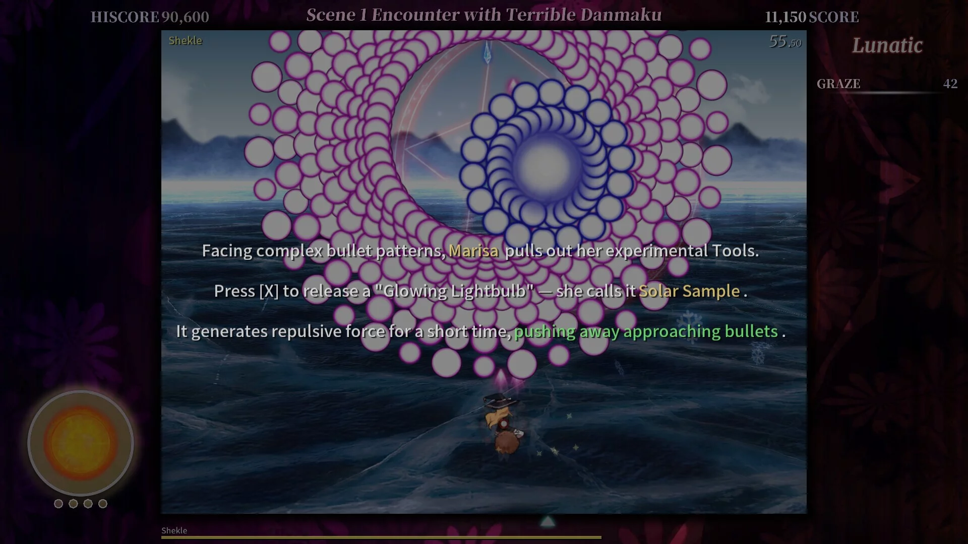 Изображение игры: Touhou Iyuushou ~ What the Bullet Hell?!