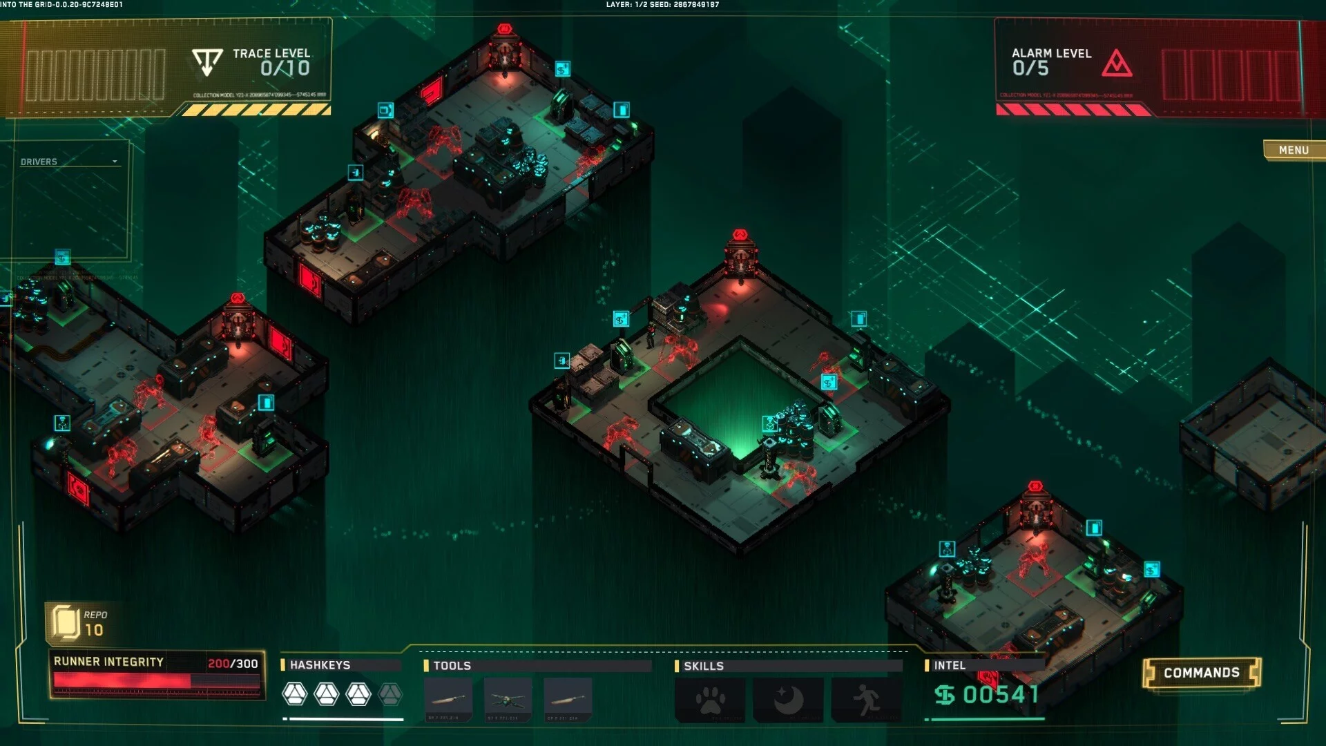 Изображение игры: Into The Grid