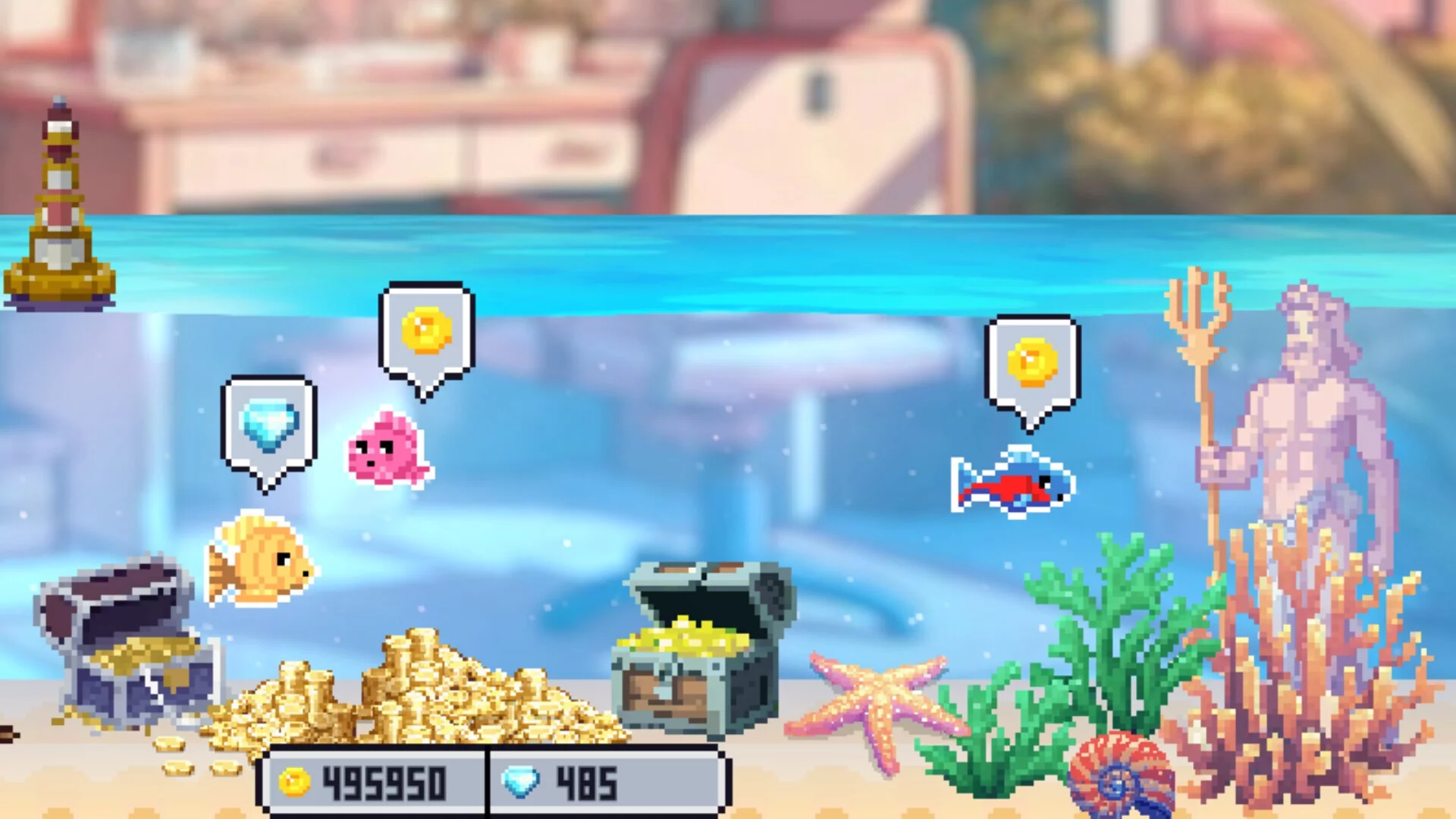 Изображение игры: Cozy Littlequarium