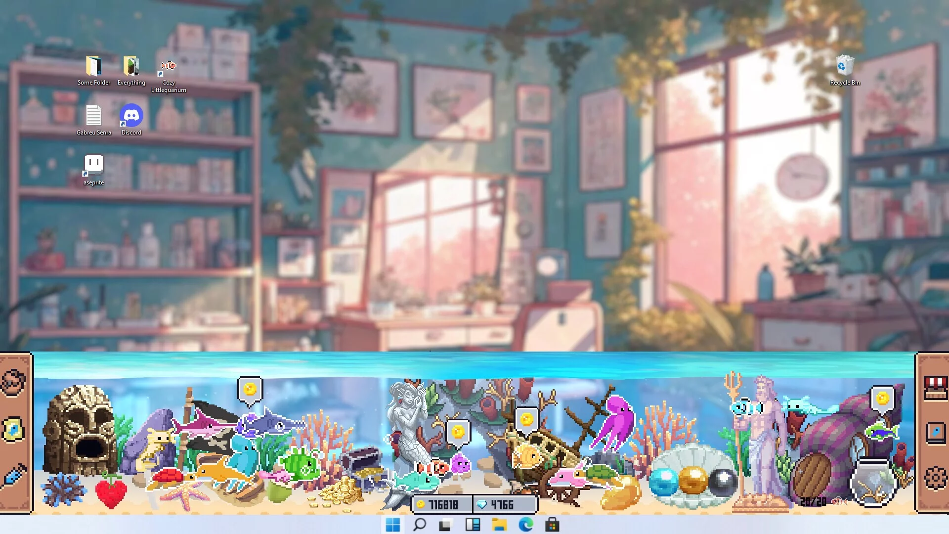 Изображение игры: Cozy Littlequarium