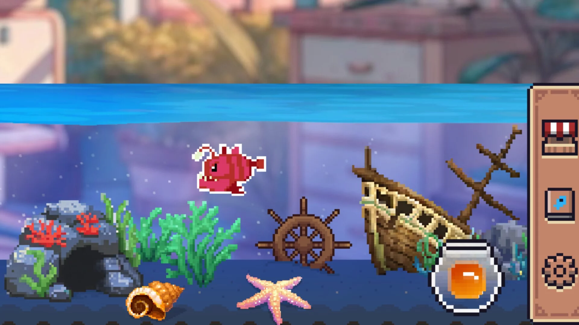 Изображение игры: Cozy Littlequarium