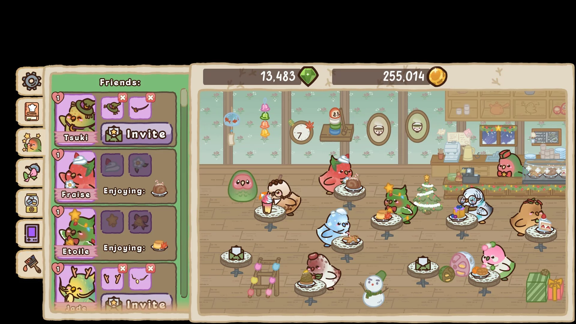 Изображение игры: Cafe Cafe: Idle Bird Collector