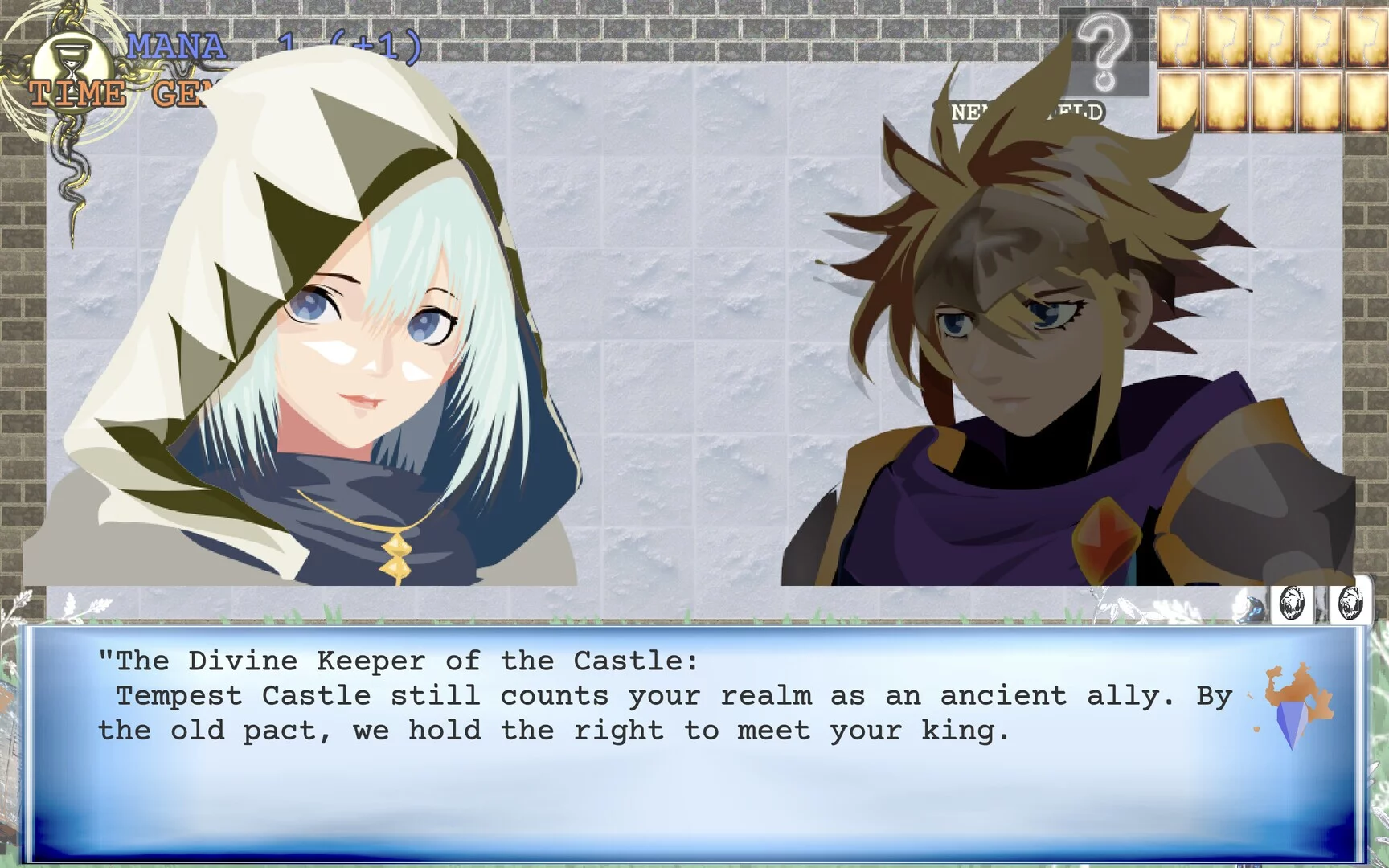 Изображение игры: Mage of Tempest Castle