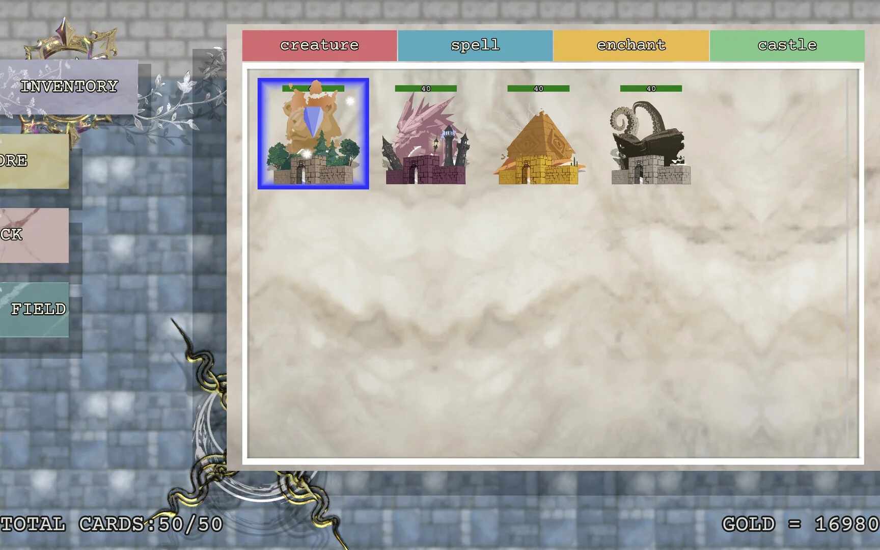 Изображение игры: Mage of Tempest Castle