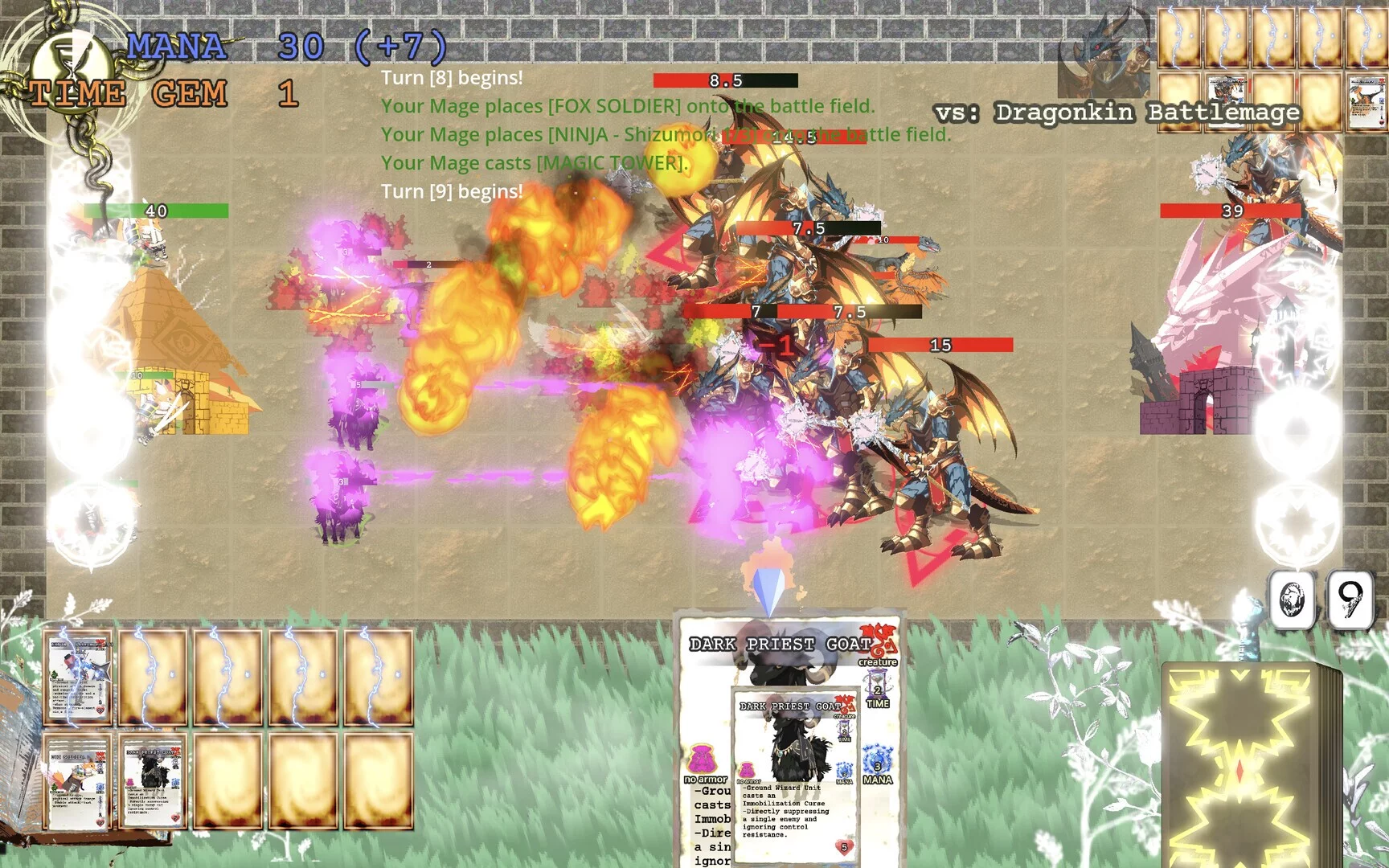 Изображение игры: Mage of Tempest Castle