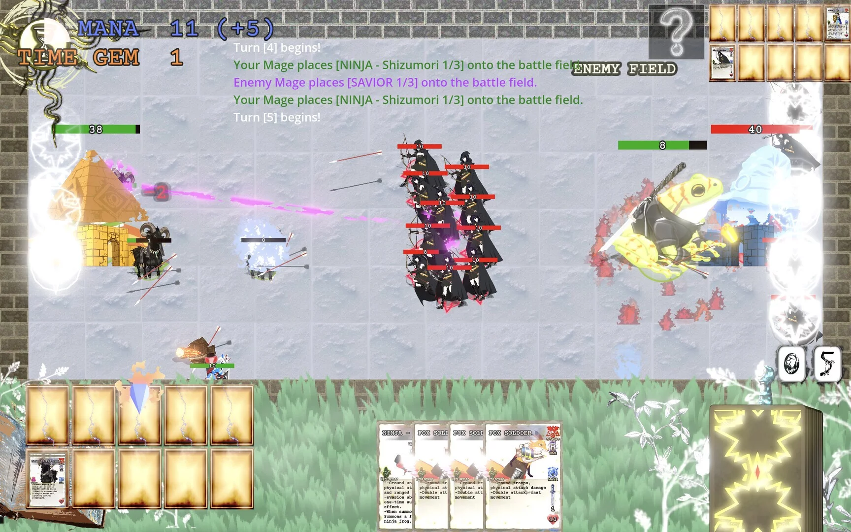 Изображение игры: Mage of Tempest Castle