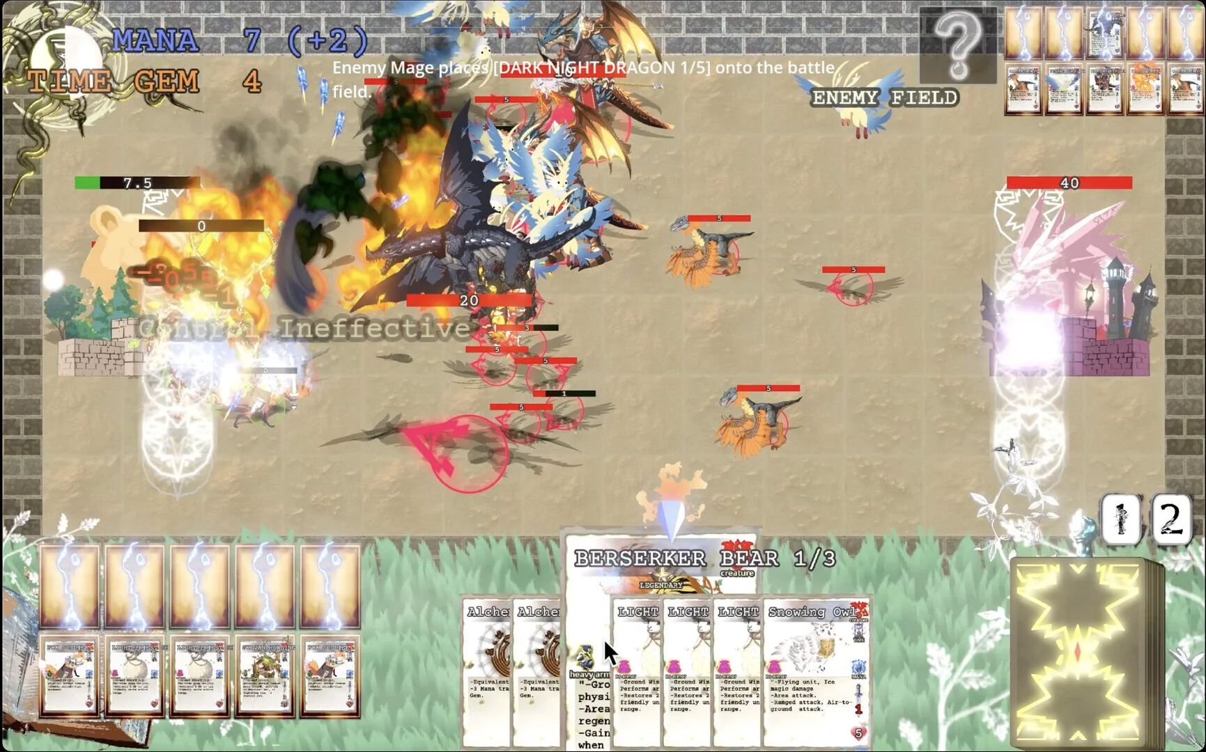 Изображение игры: Mage of Tempest Castle