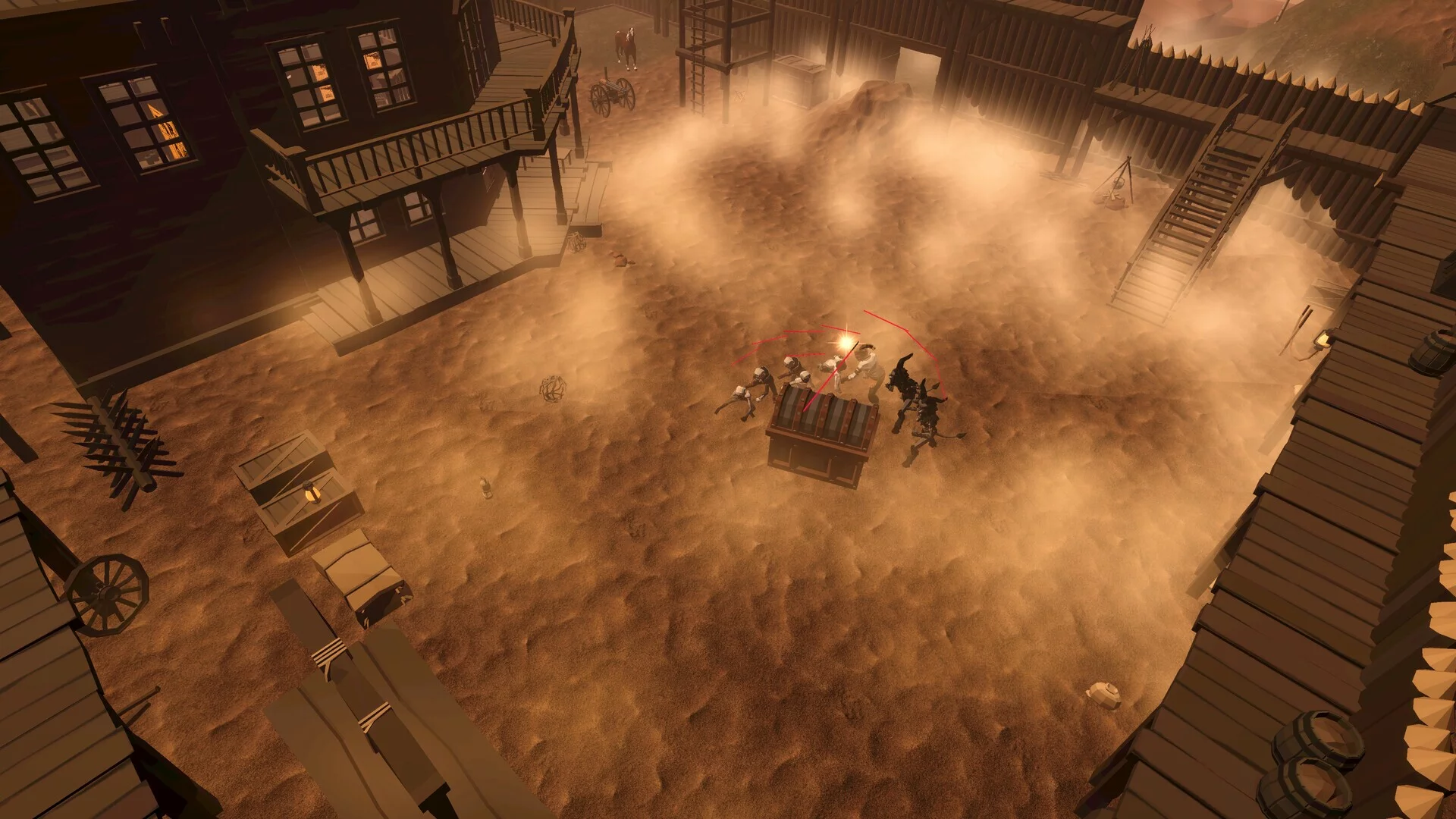 Изображение игры: Wild Wild Westbound VR: Being Jude The Lawless