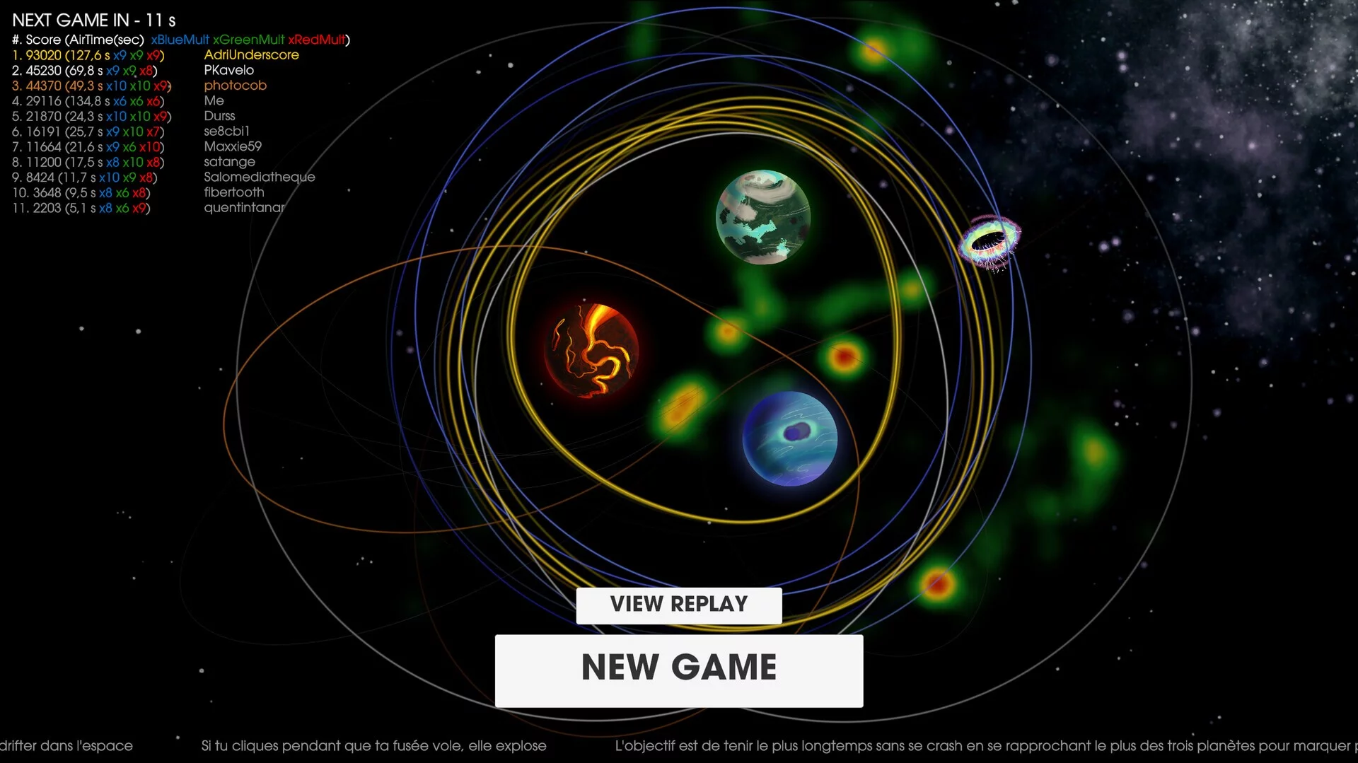 Изображение игры: Cosmic Drift