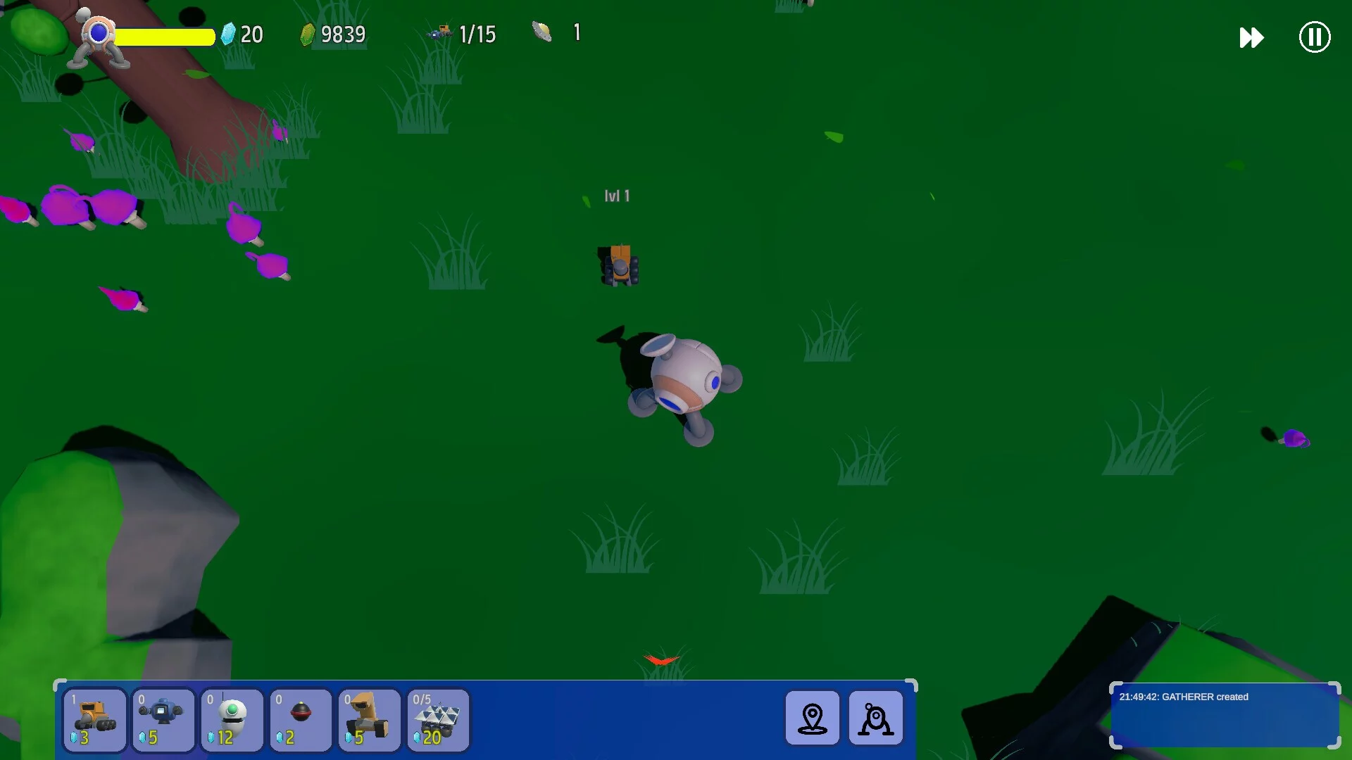 Изображение игры: Space Base Defense