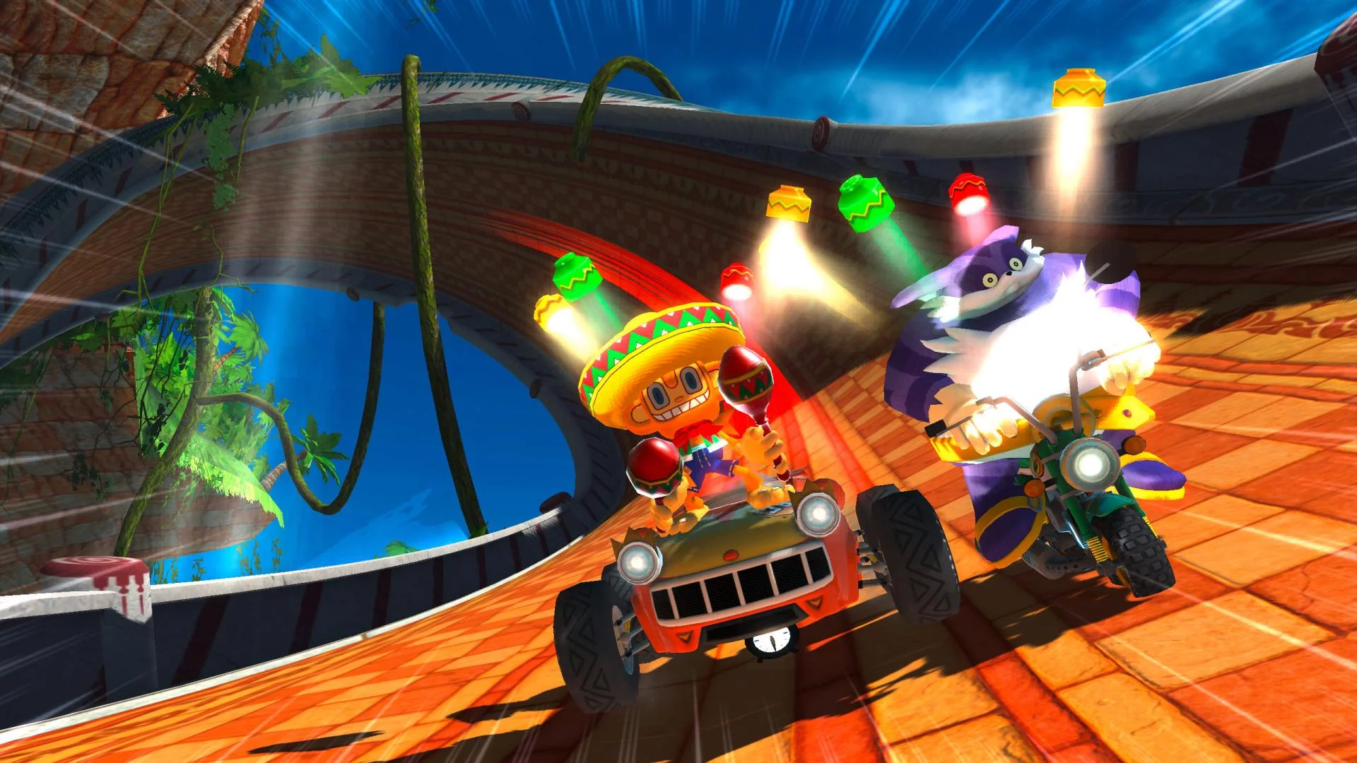 Изображение игры: Sonic & SEGA All-Stars Racing