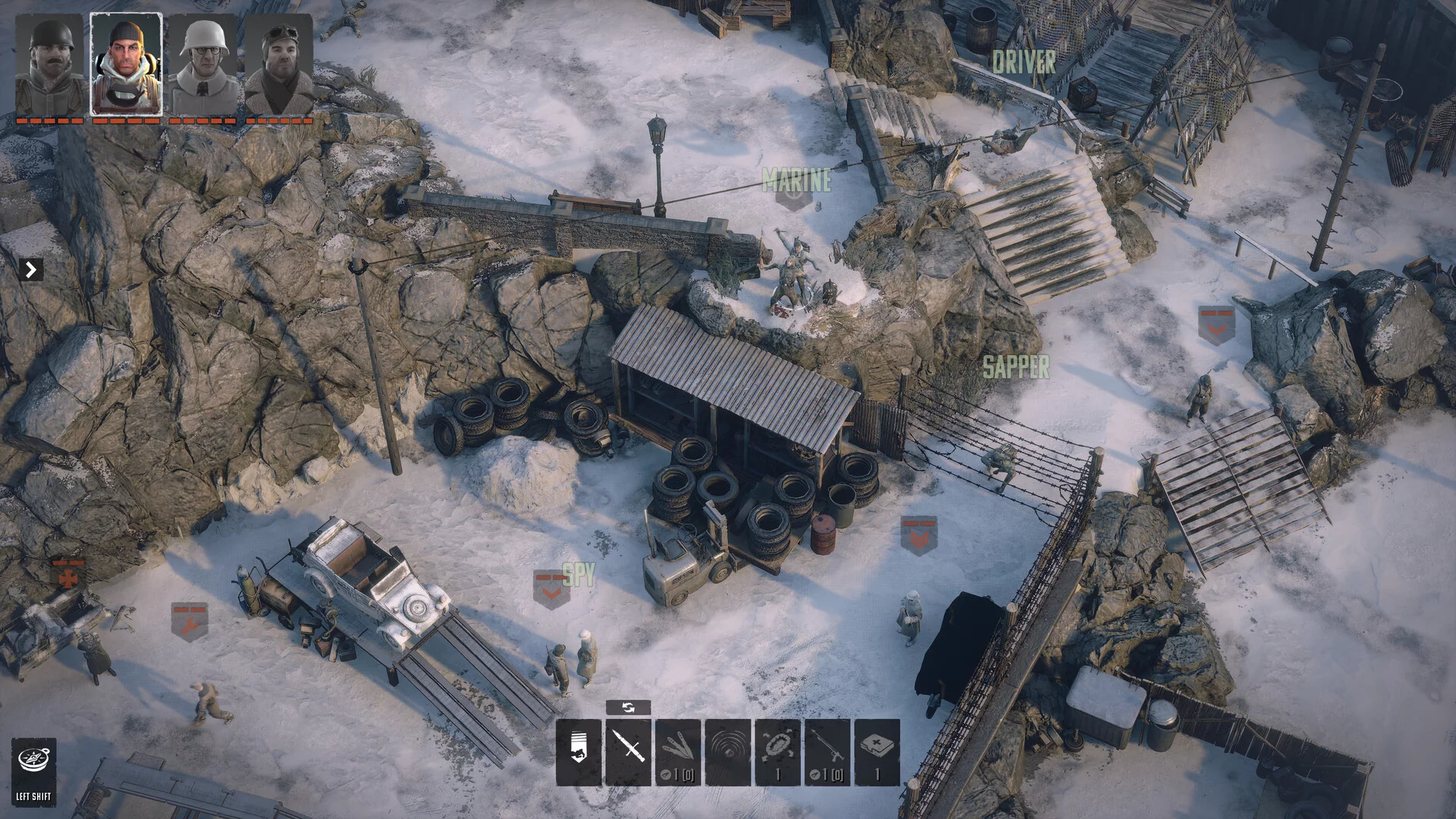 Изображение игры: Commandos: Origins
