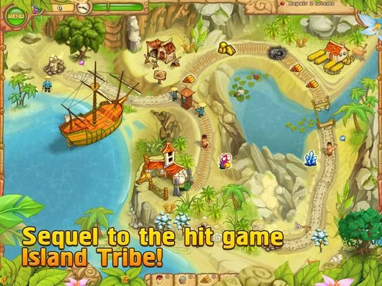 Изображение игры: Island Tribe 2.