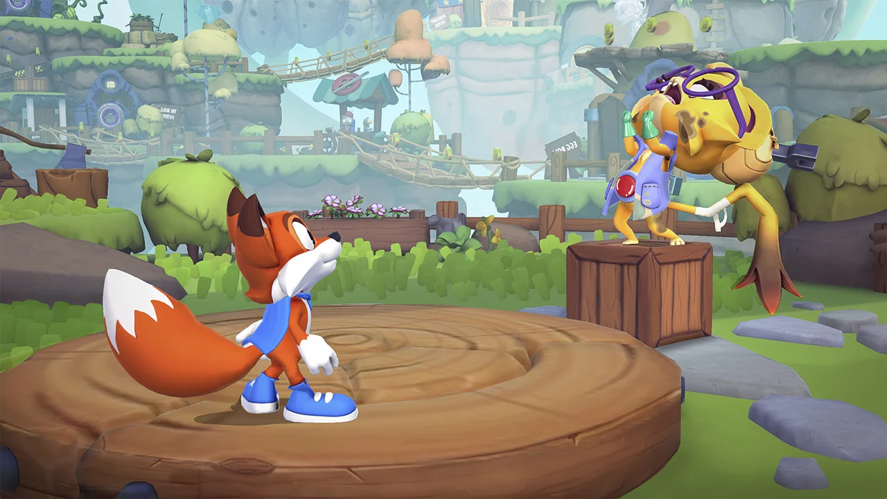 Изображение игры: New Super Lucky's Tale