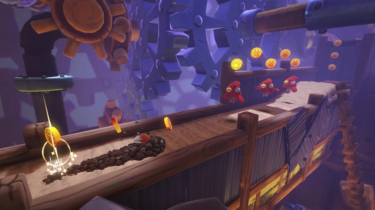 Изображение игры: New Super Lucky's Tale