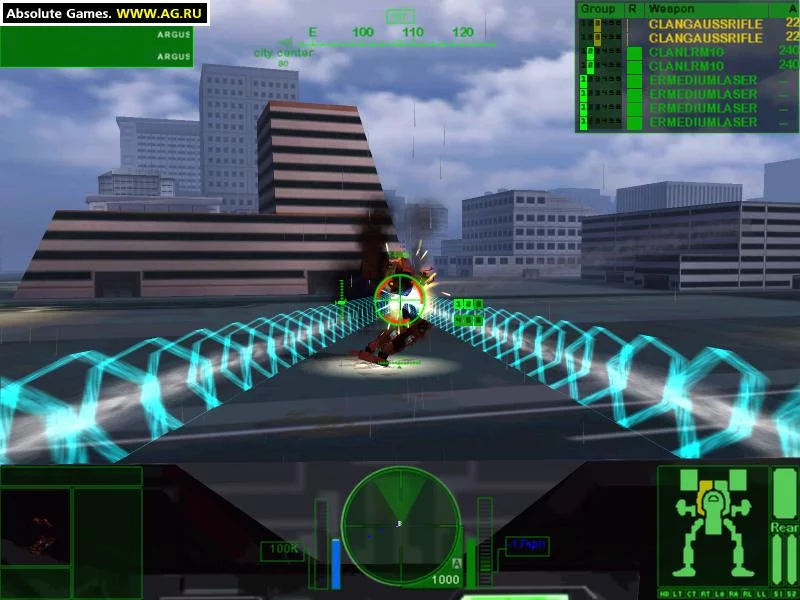 Изображение игры: MechWarrior 4: Vengeance