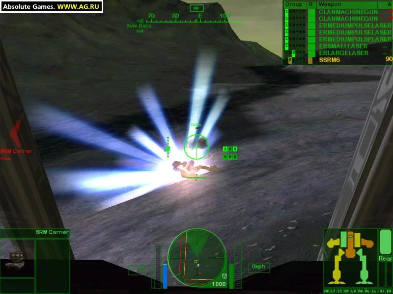 Изображение игры: MechWarrior 4: Vengeance