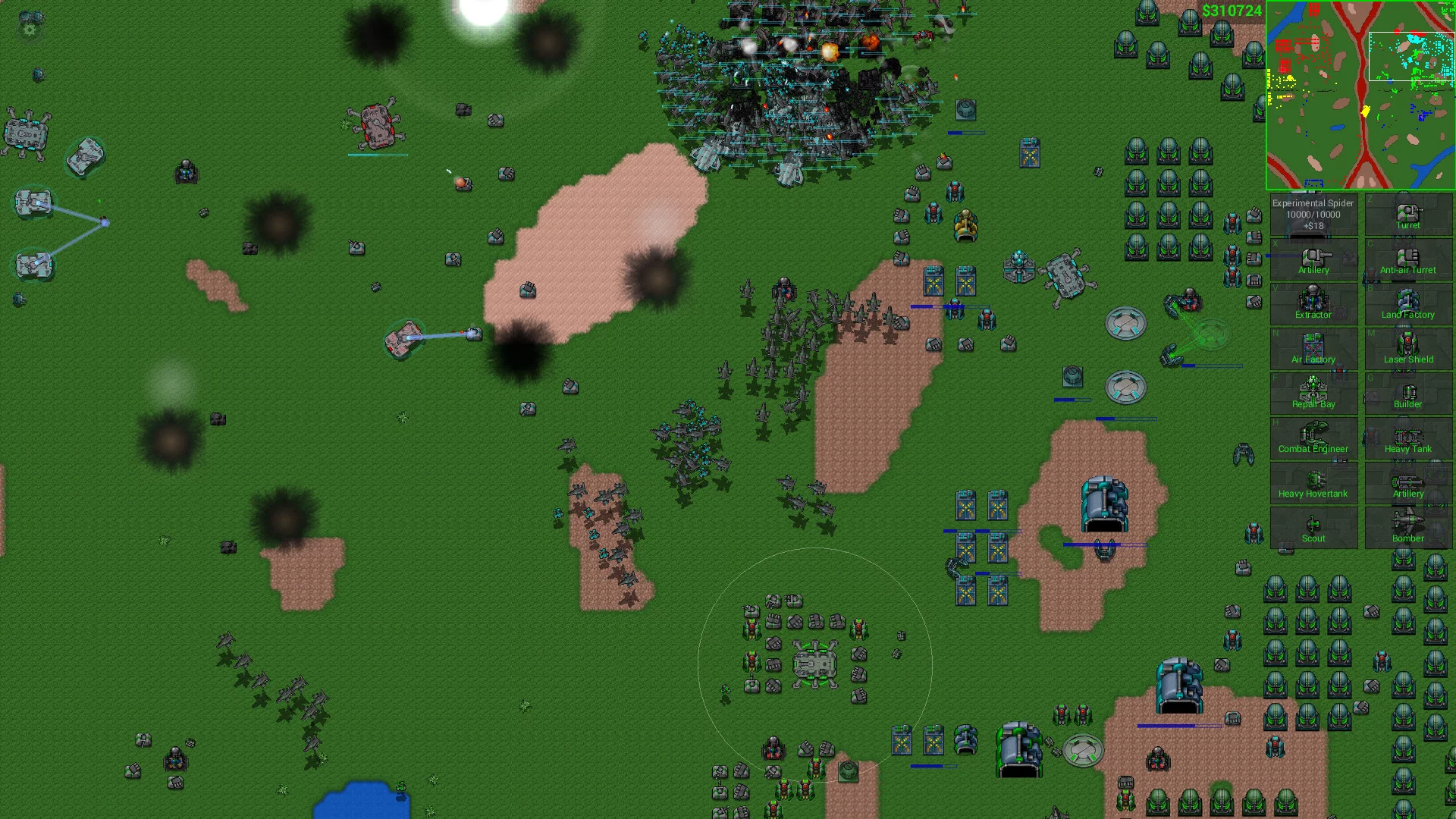Изображение игры: Rusted Warfare - RTS