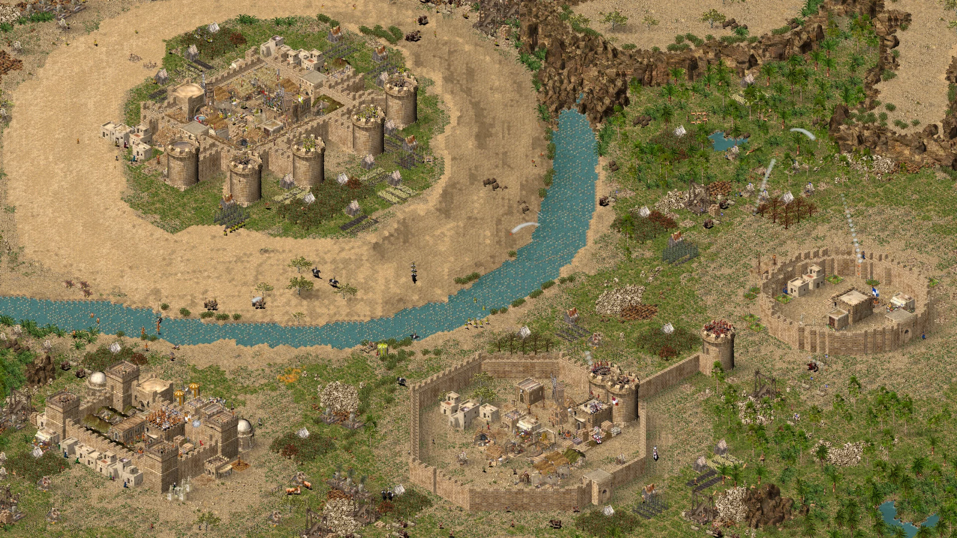 Изображение игры: Stronghold Crusader HD