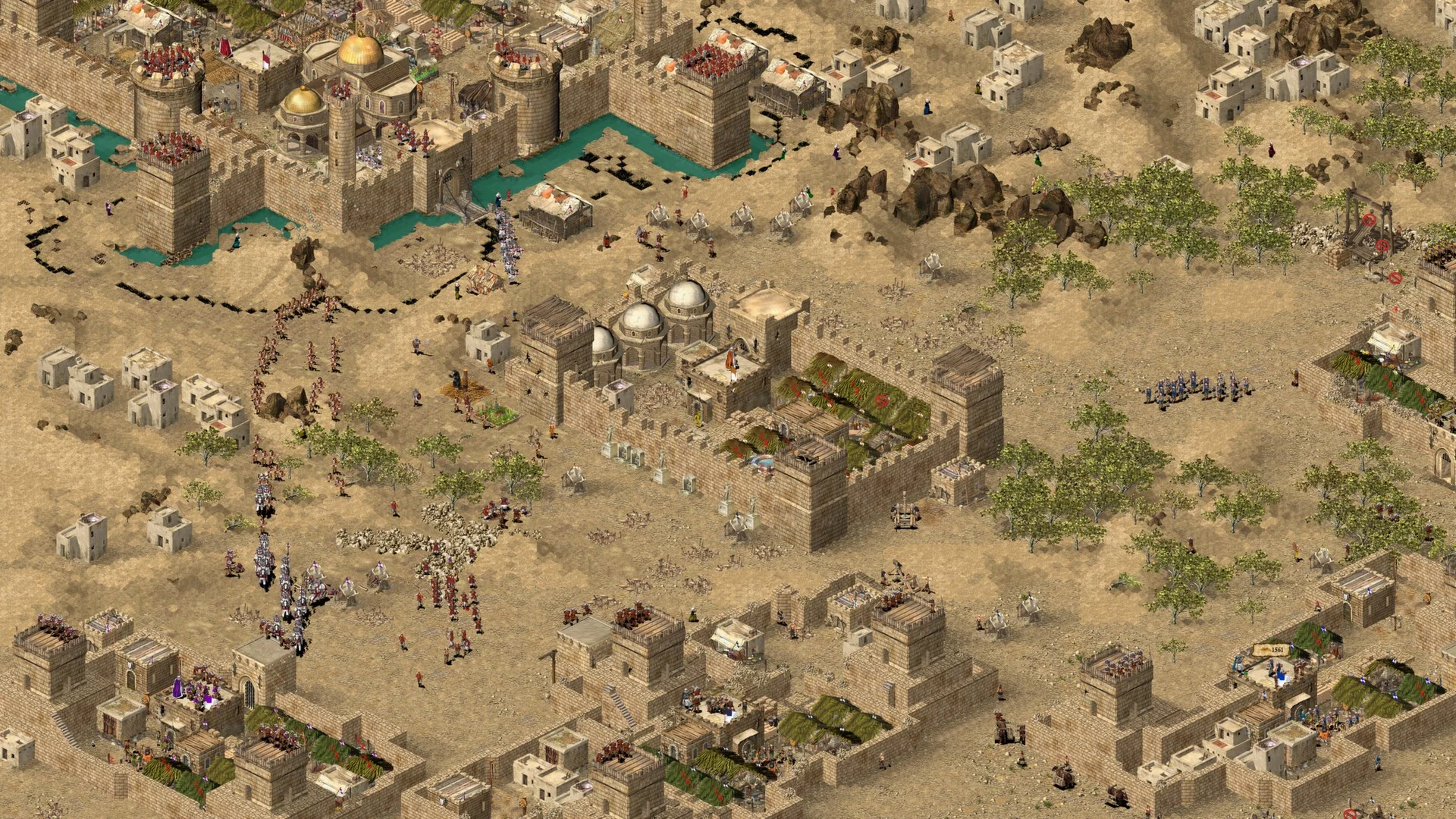 Изображение игры: Stronghold Crusader HD