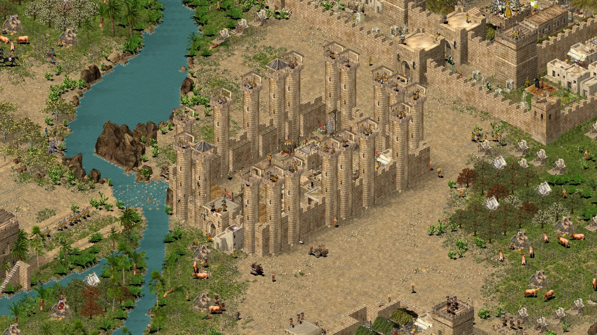 Изображение игры: Stronghold Crusader HD