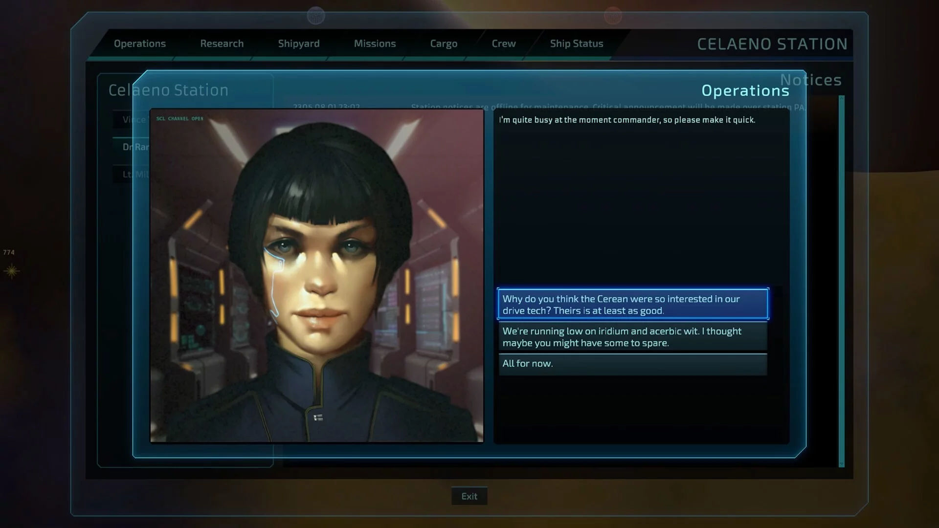 Изображение игры: Starcom: Unknown Space