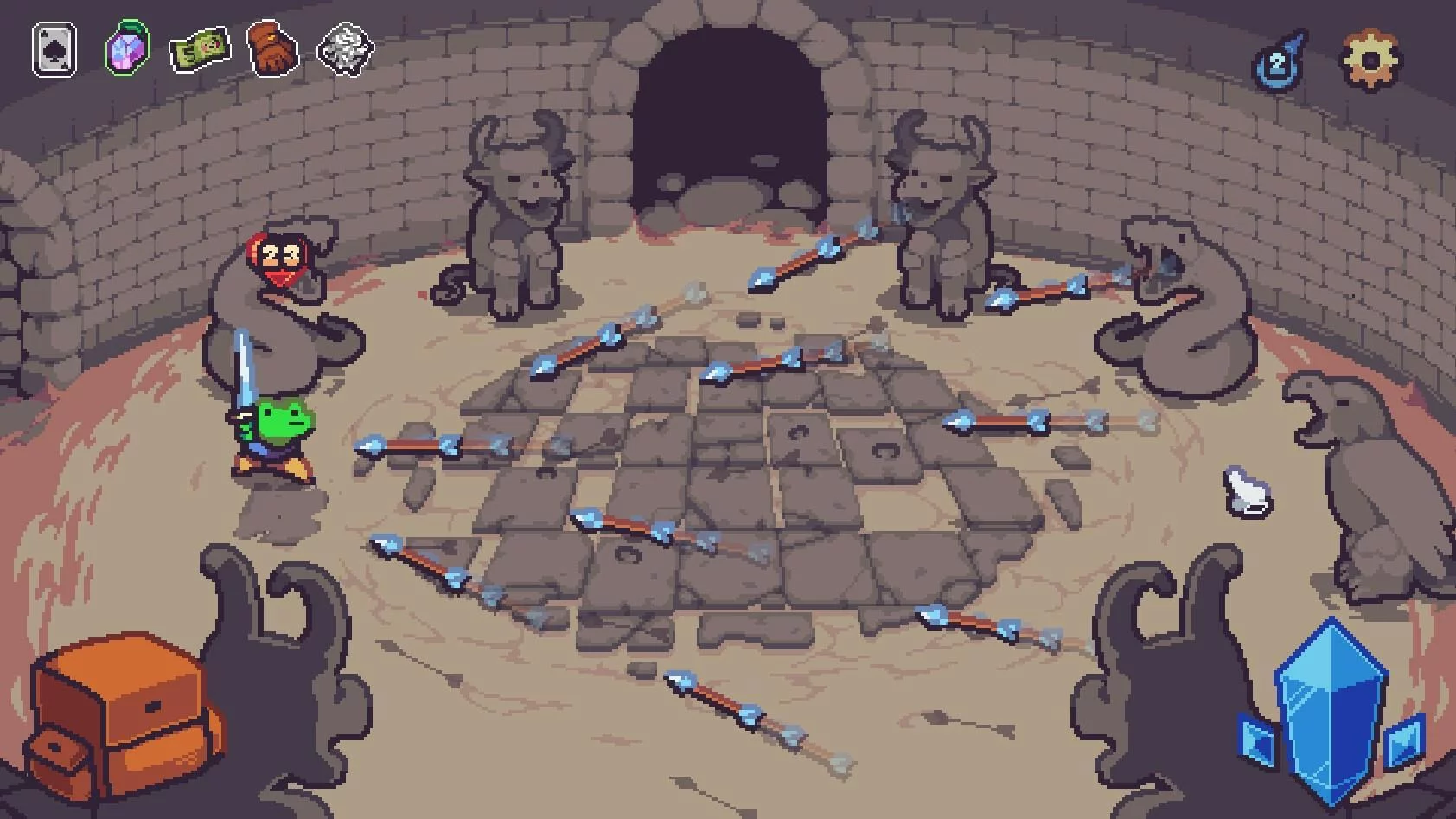 Изображение игры: Die in the Dungeon
