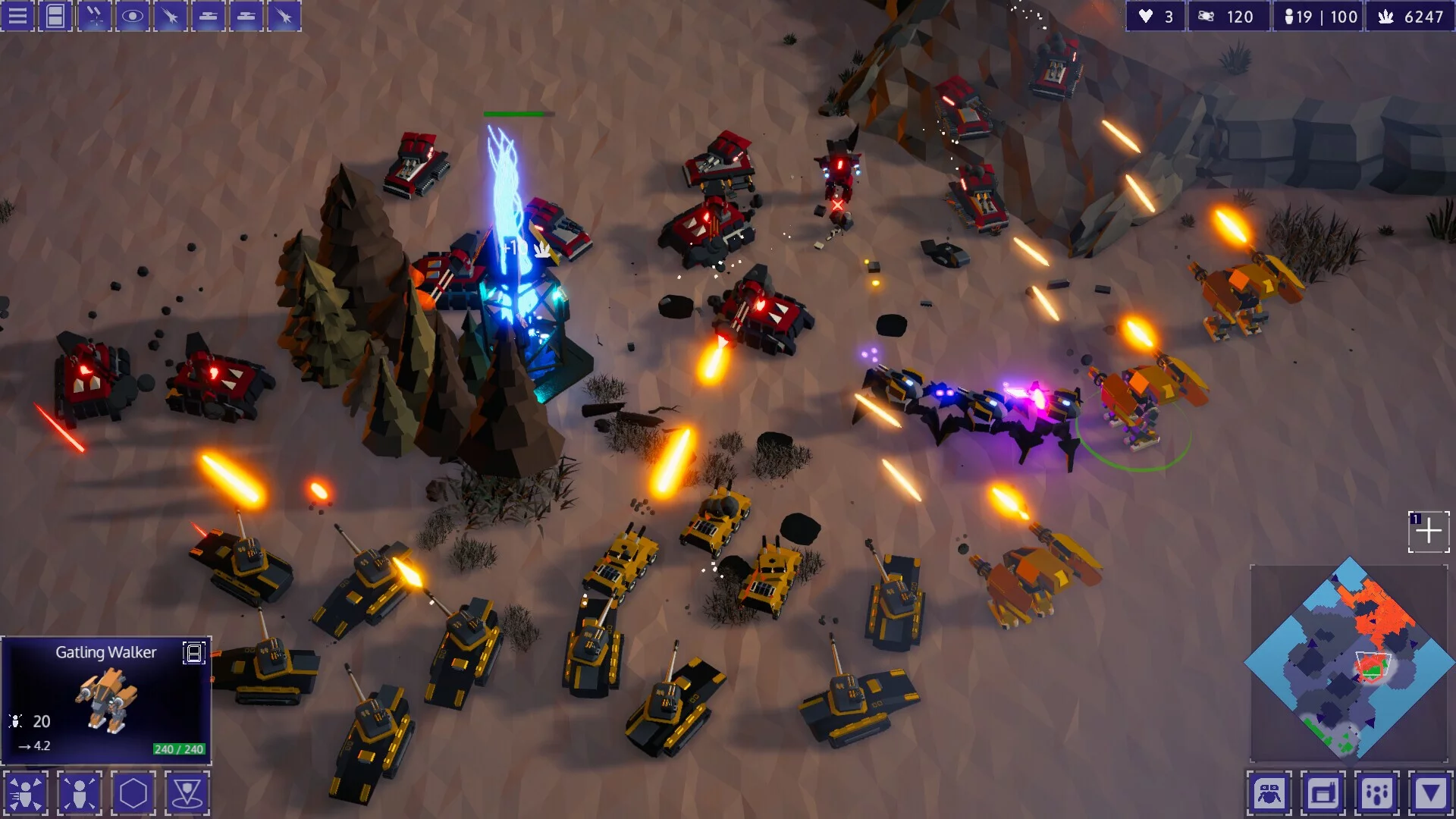 Изображение игры: Rogue Command