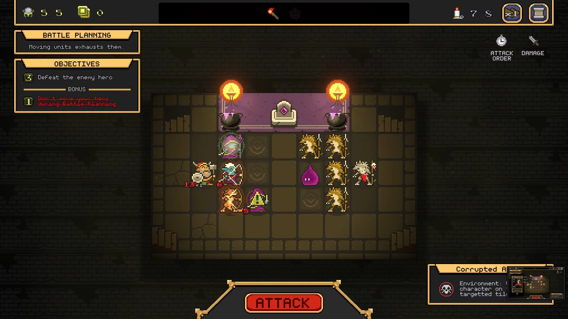 Изображение игры: The Dungeon Beneath