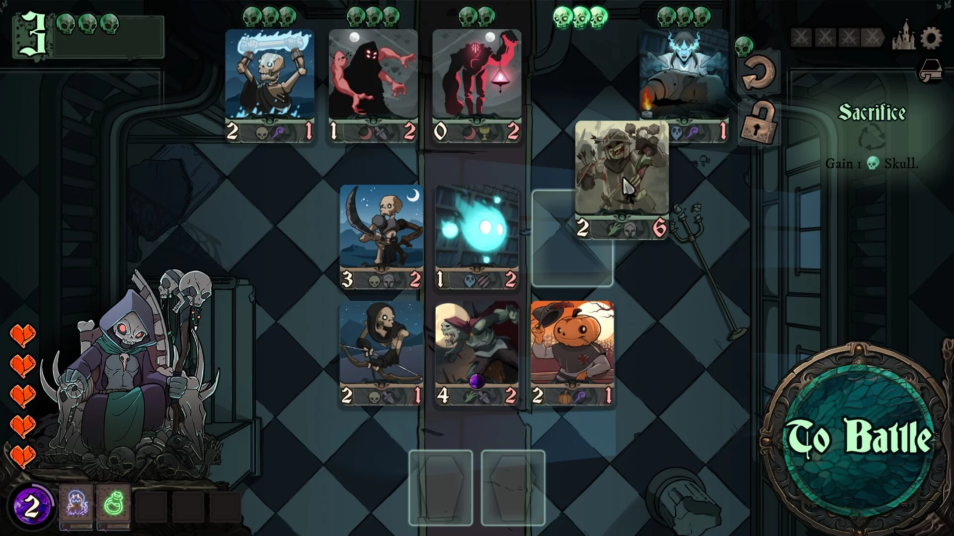 Изображение игры: Throne of Bone