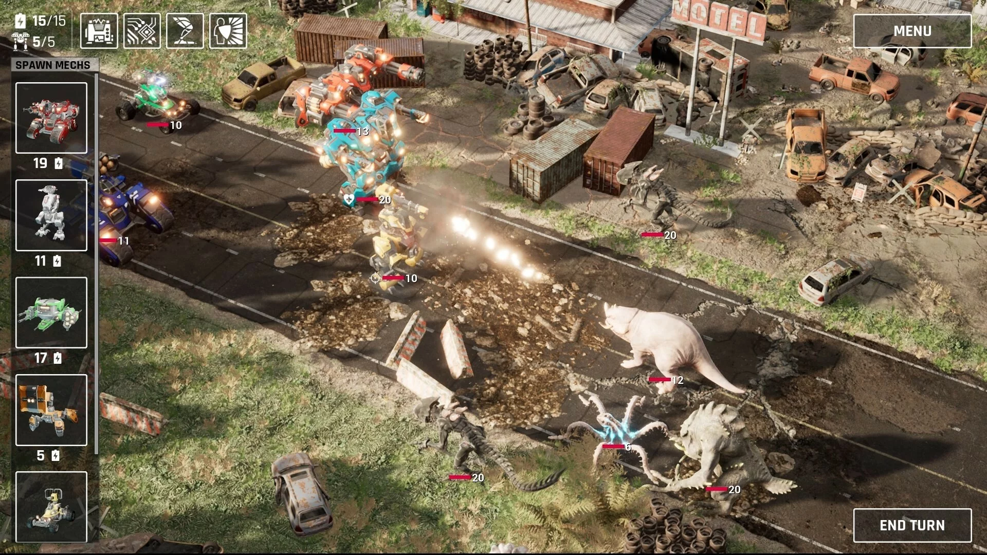 Изображение игры: Mech Armada
