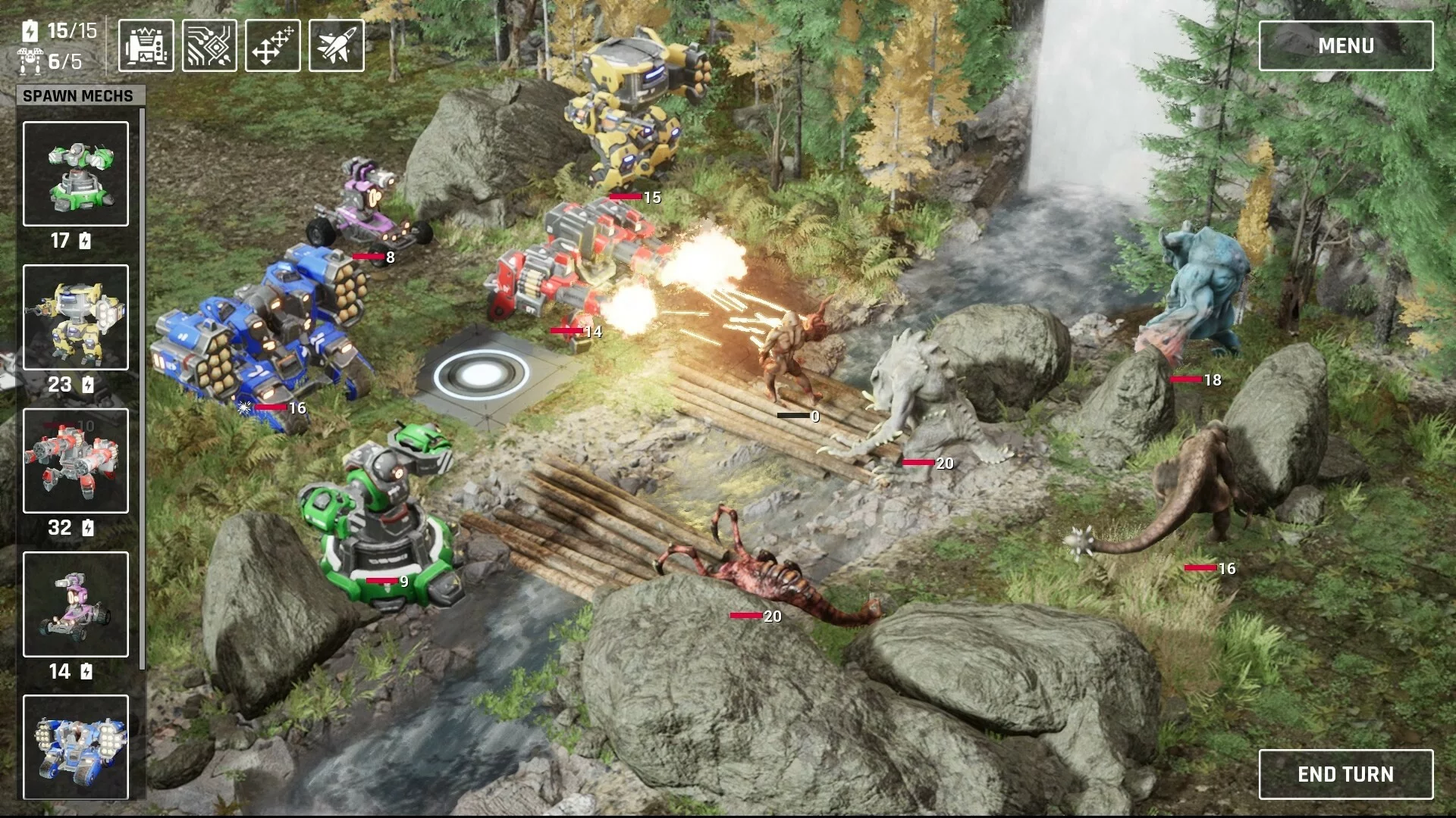 Изображение игры: Mech Armada