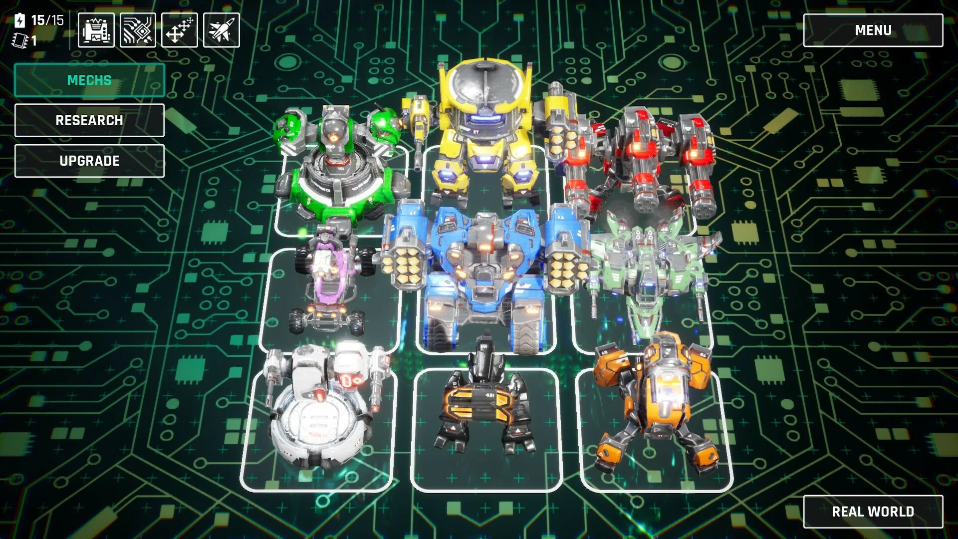 Изображение игры: Mech Armada
