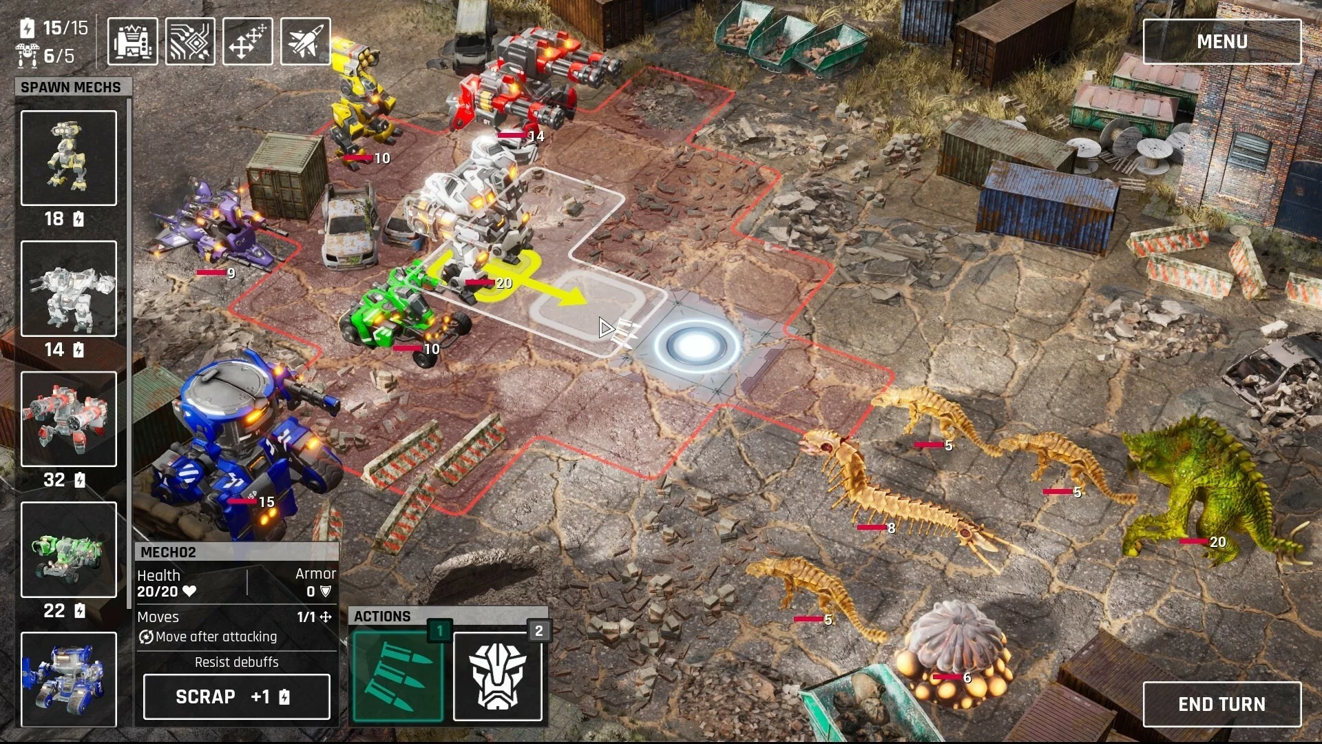 Изображение игры: Mech Armada